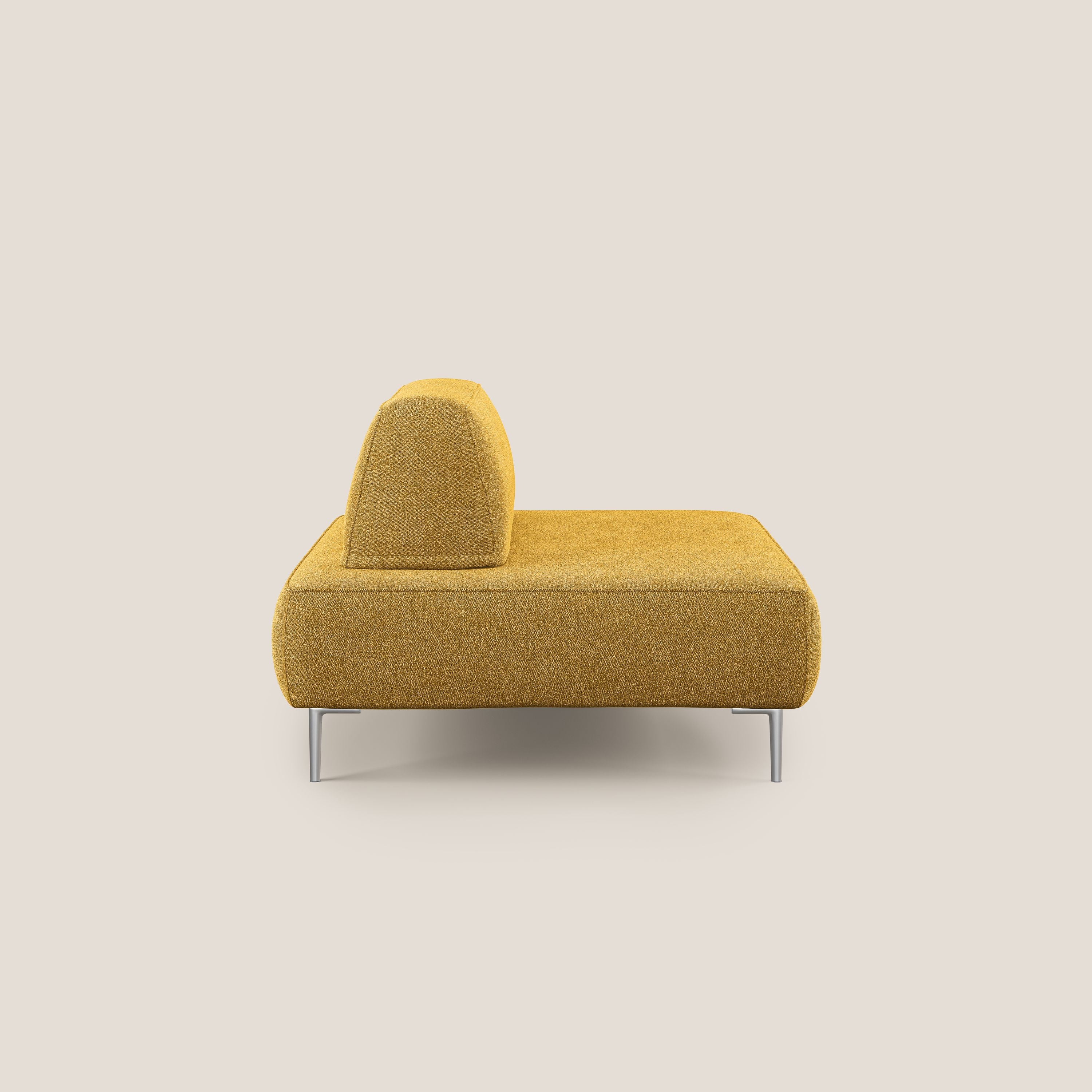 Newton fauteuil modulable avec dossier amovibles T07 jaune - Image 3