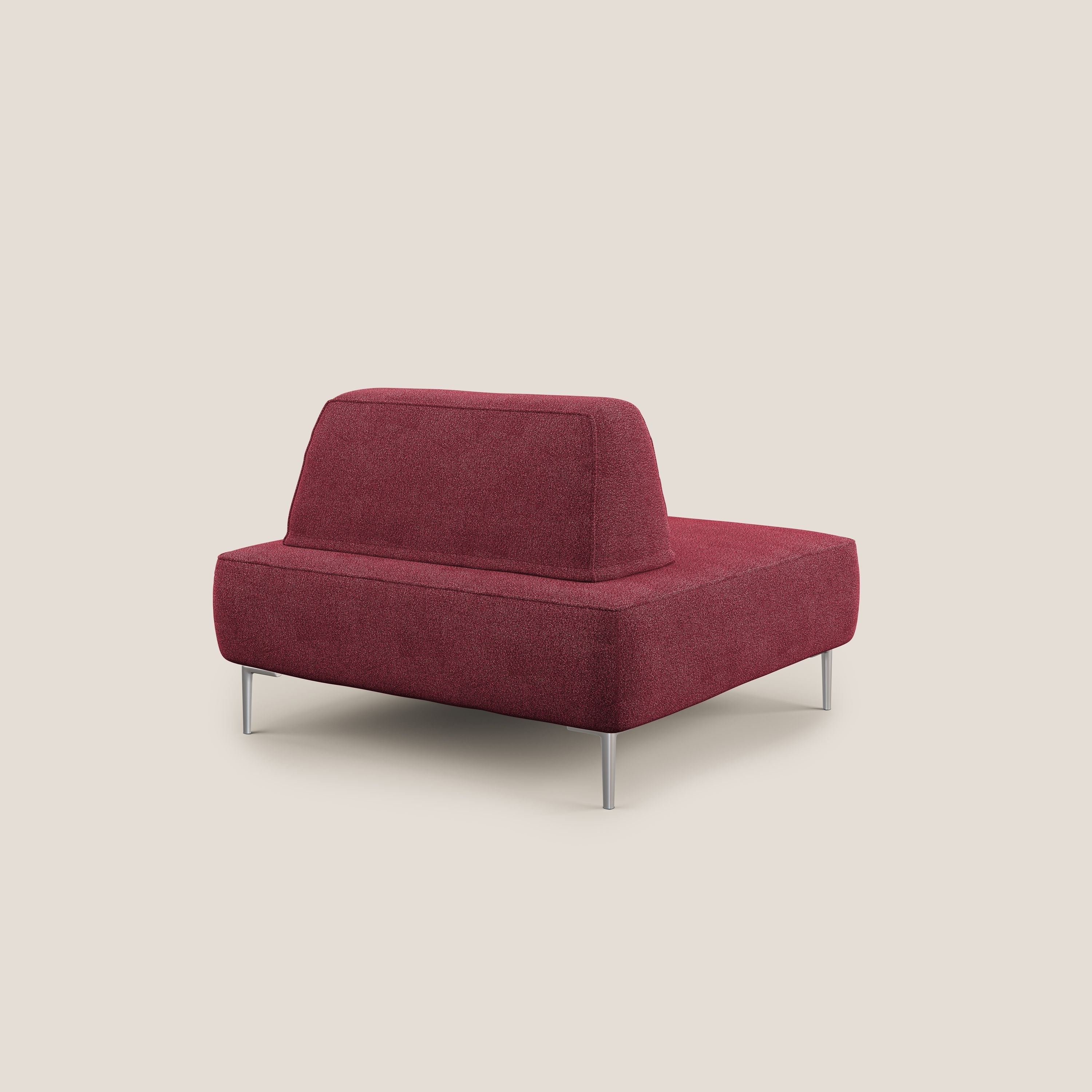 Newton fauteuil modulable avec dossier amovibles T07 rouge - Image 4