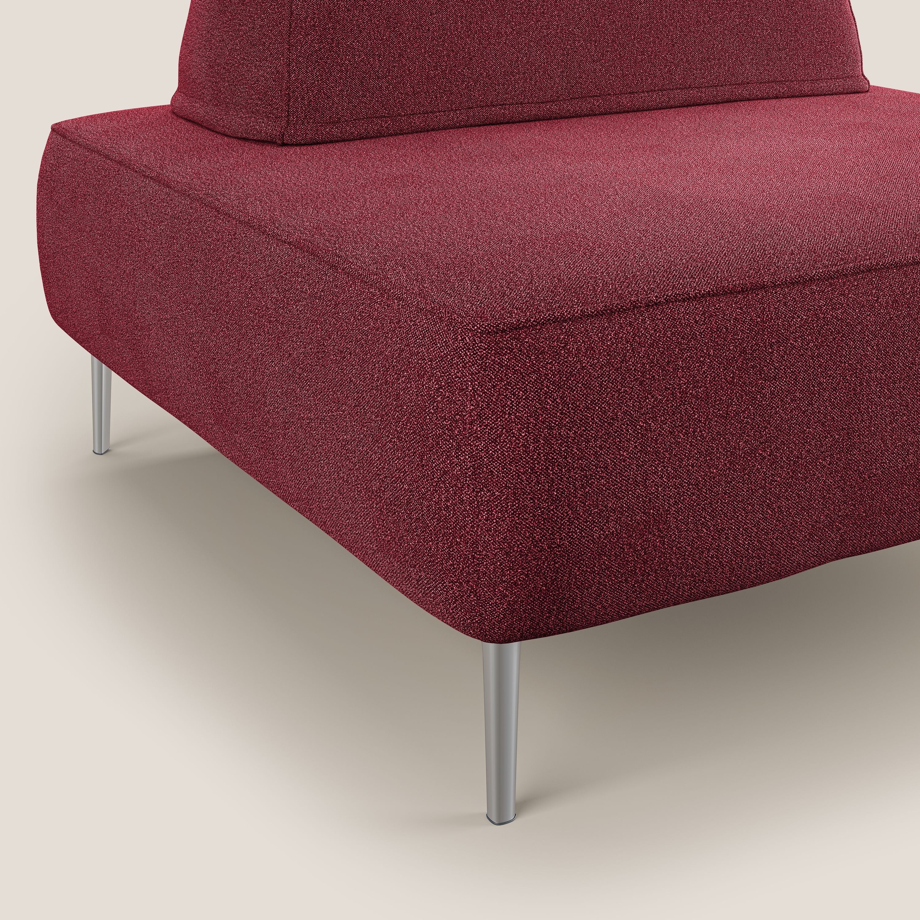 Newton fauteuil modulable avec dossier amovibles T07 rouge - Image 5