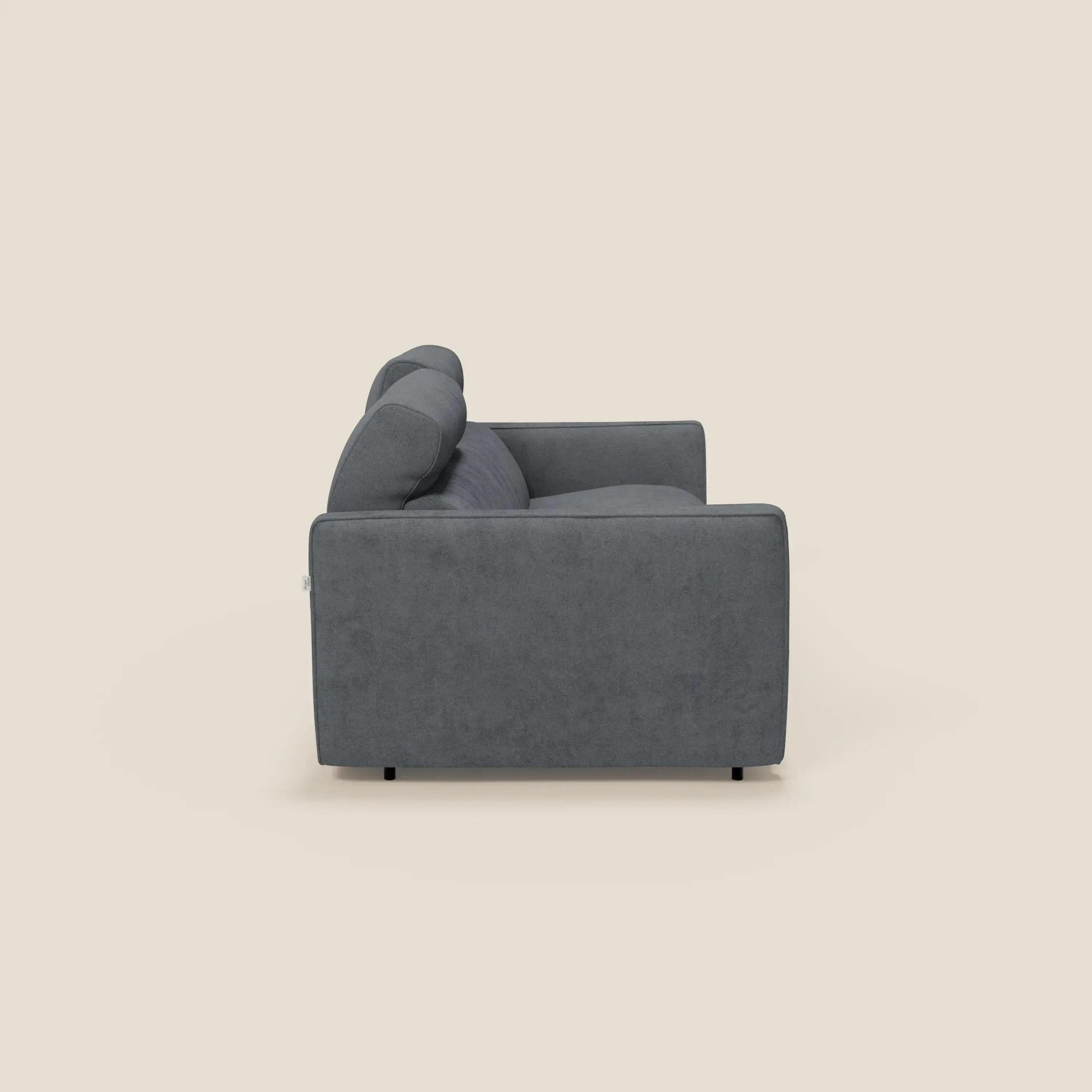 Nivon Canapé convertible moderne avec têtière en tissu détachable à l'eau T25 anthracite - Image 9