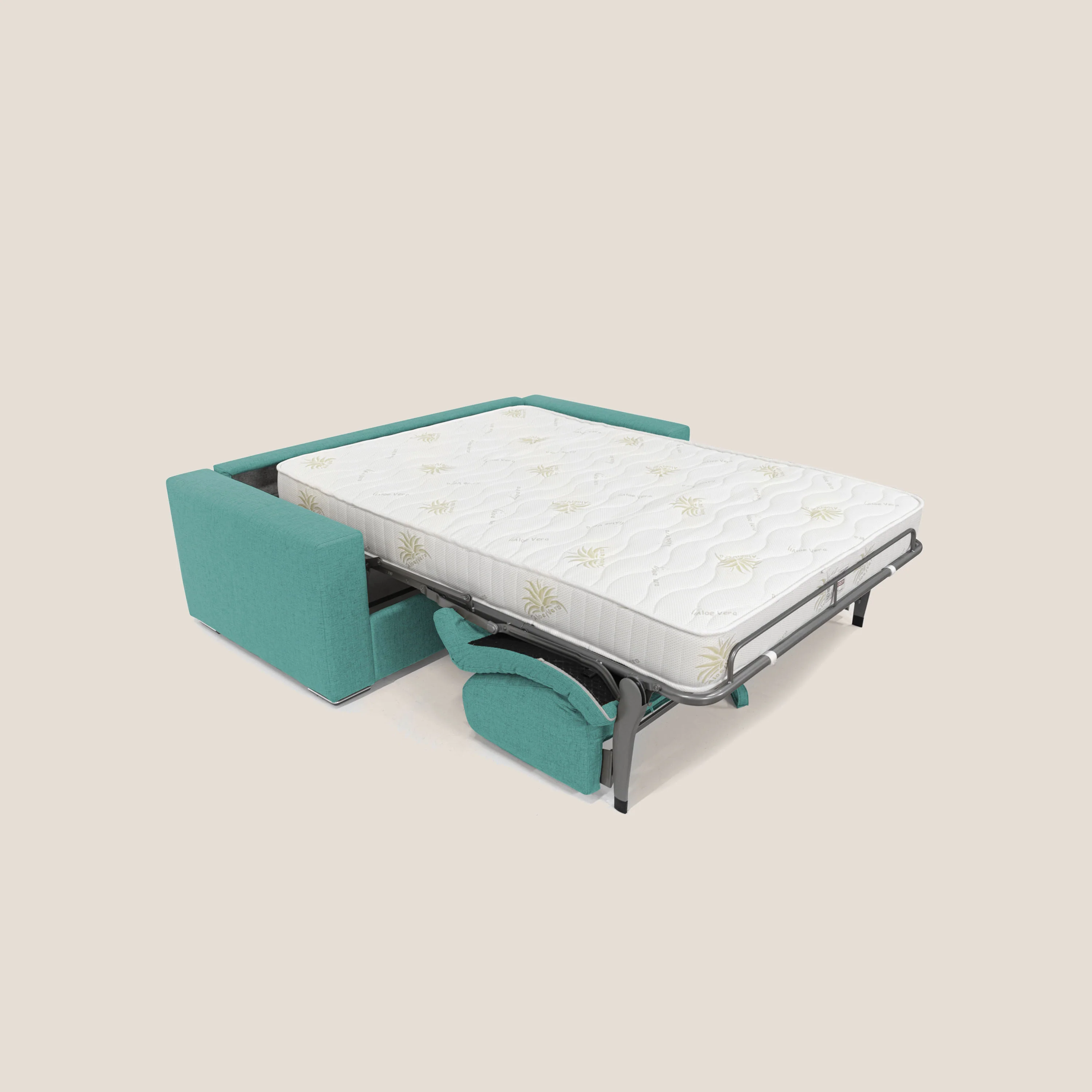 Nixon Canapé convertible avec matelas 20cm en tissu imperméable T03 - Image 2