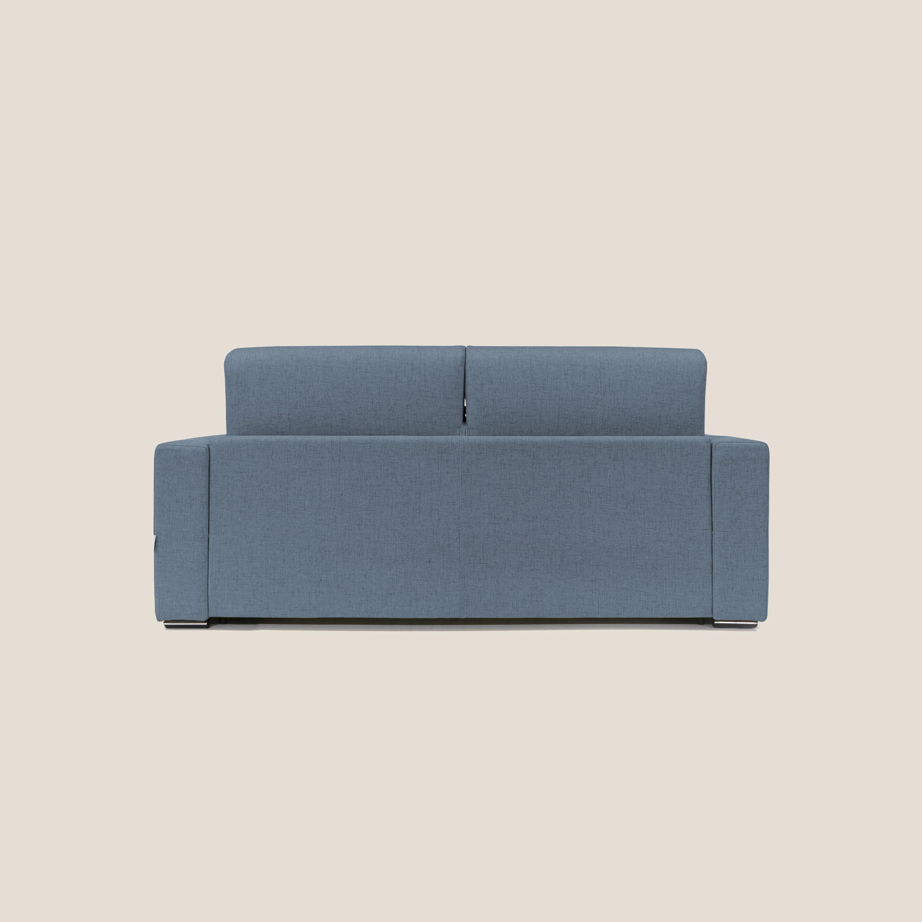 Nixon Canapé convertible avec matelas 20cm en tissu imperméable T03 bleu - Image 9