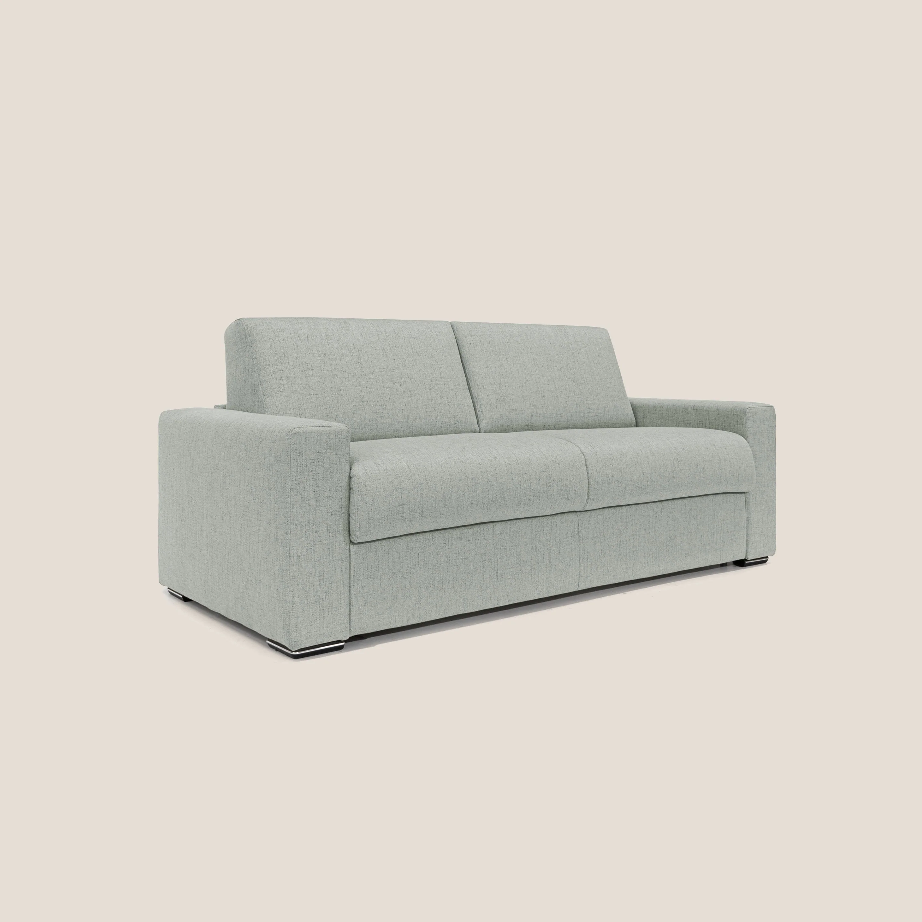 Nixon Canapé convertible avec matelas 20cm en tissu imperméable T03 gris clair - Image 4
