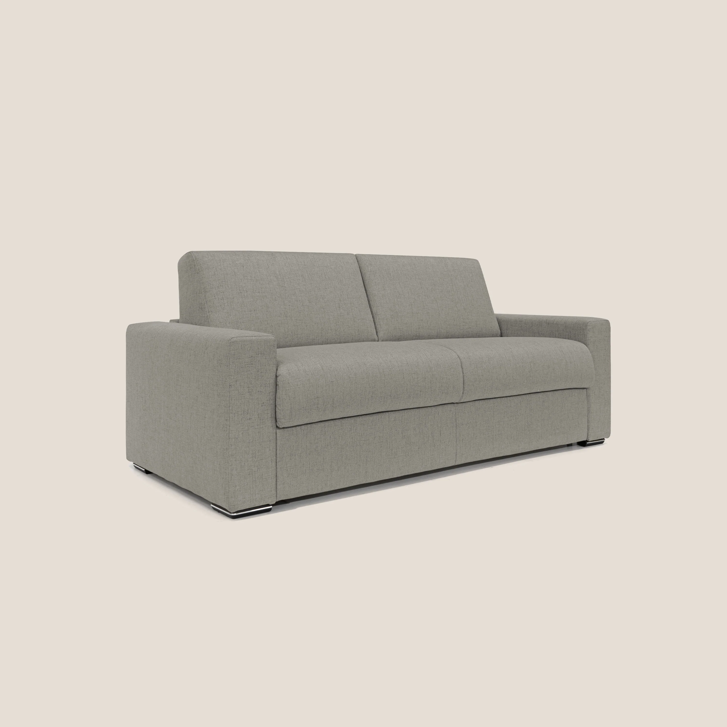 Nixon Canapé convertible avec matelas 20cm en tissu imperméable T03 taupe - Image 4