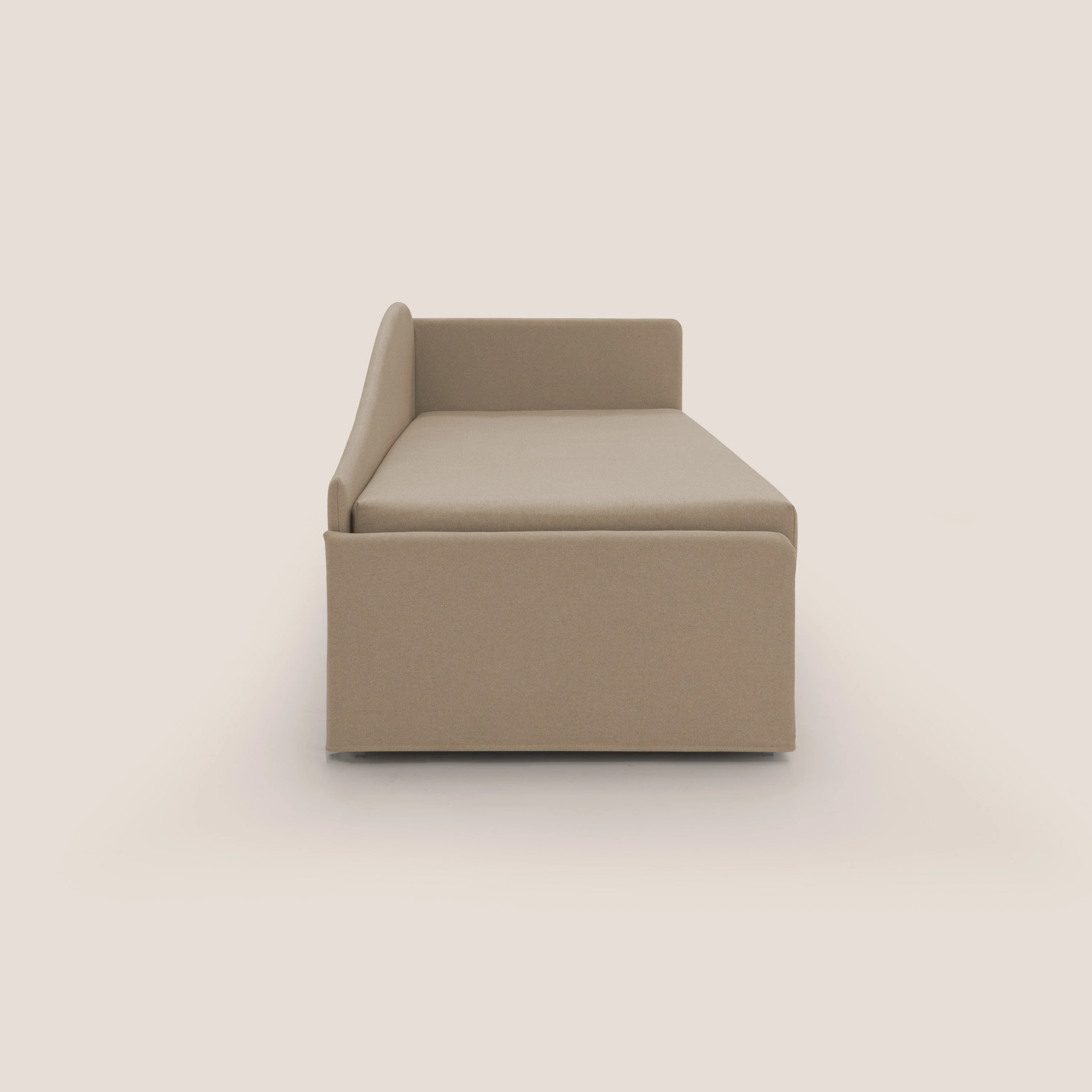 Nolo Canapé duplex avec lits jumeaux et tissu effet coton imperméable T13 beige - Image 4