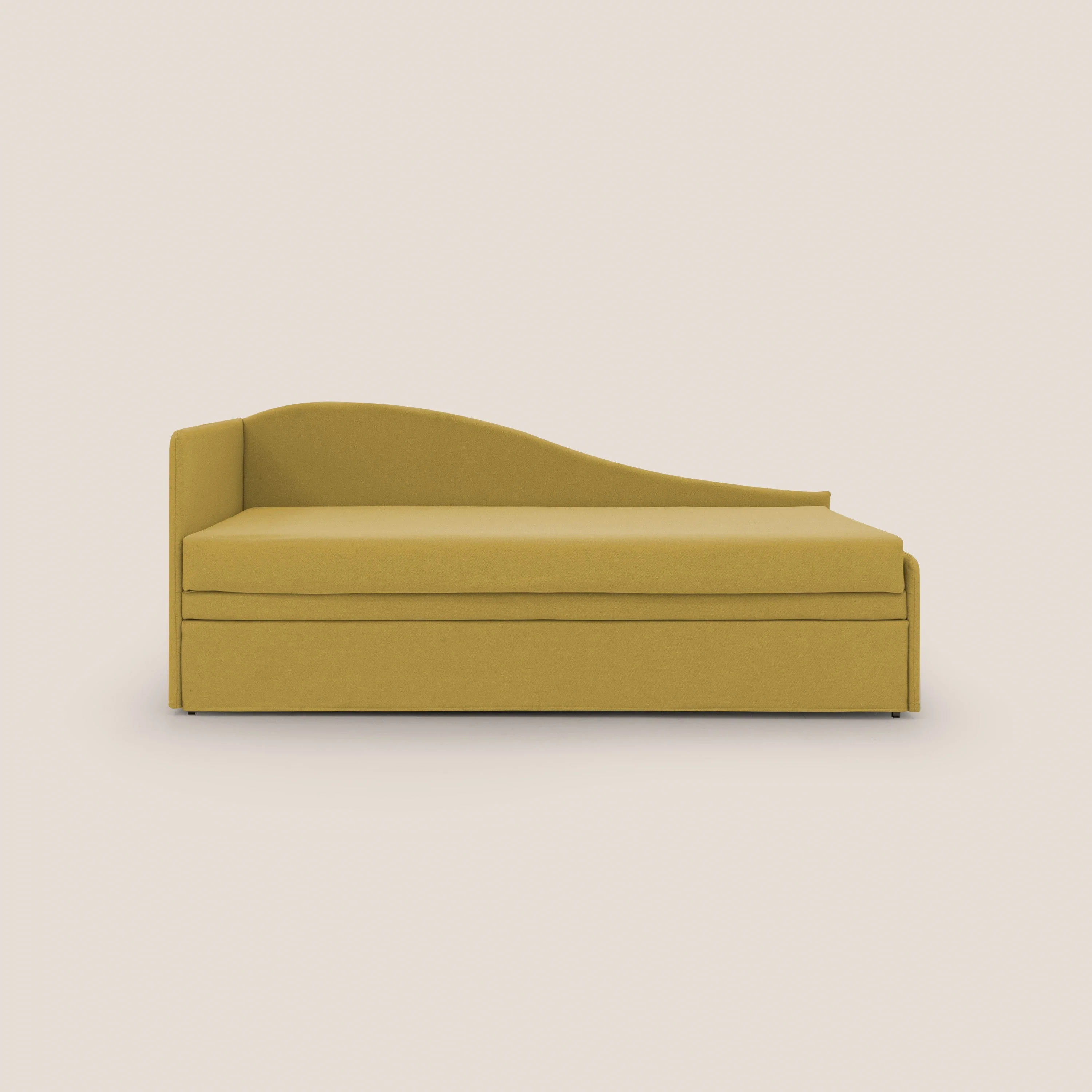 Nolo Canapé duplex avec lits jumeaux et tissu effet coton imperméable T13 jaune - Image 11