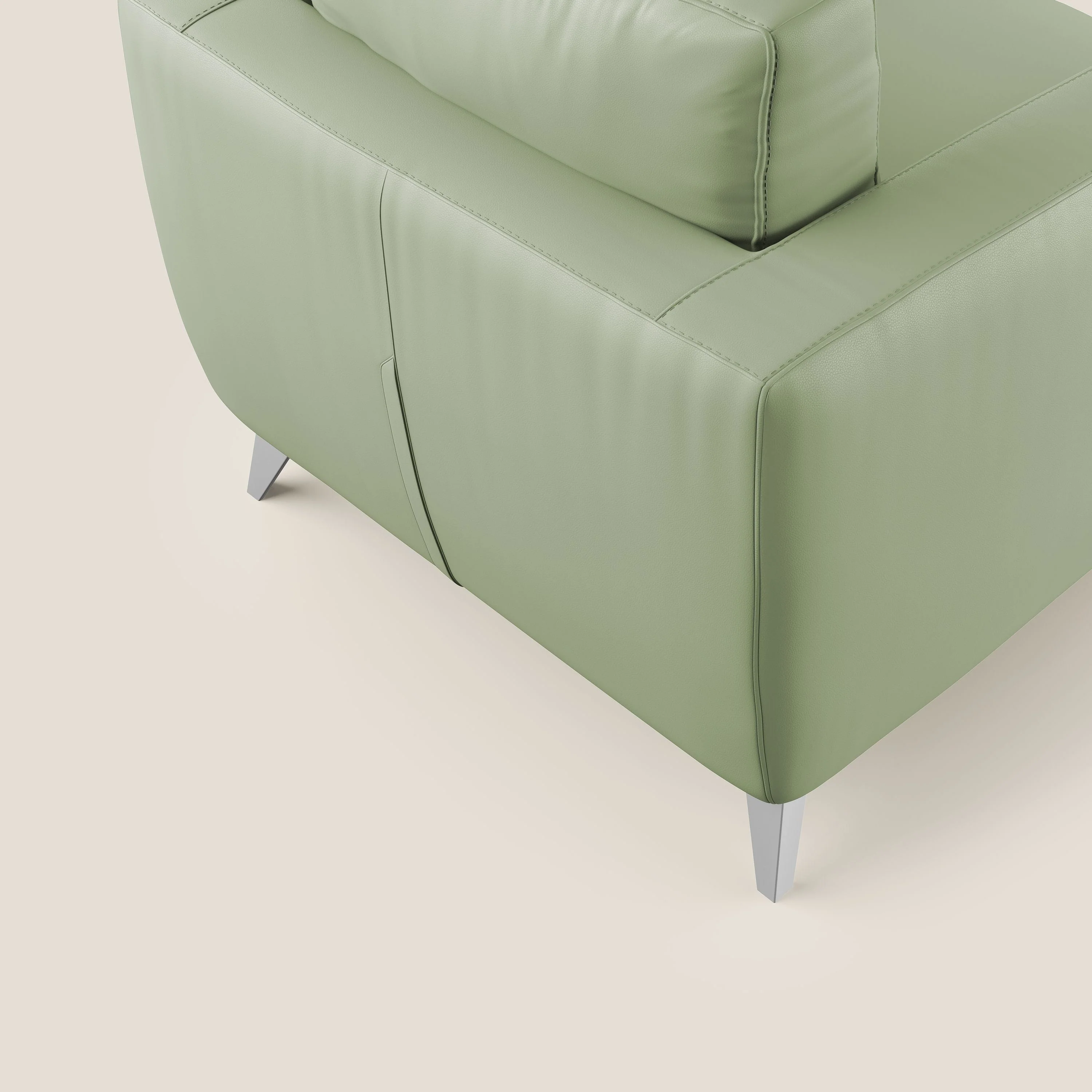 Orione fauteuil en simili cuir imperméable T04 vert - Image 6