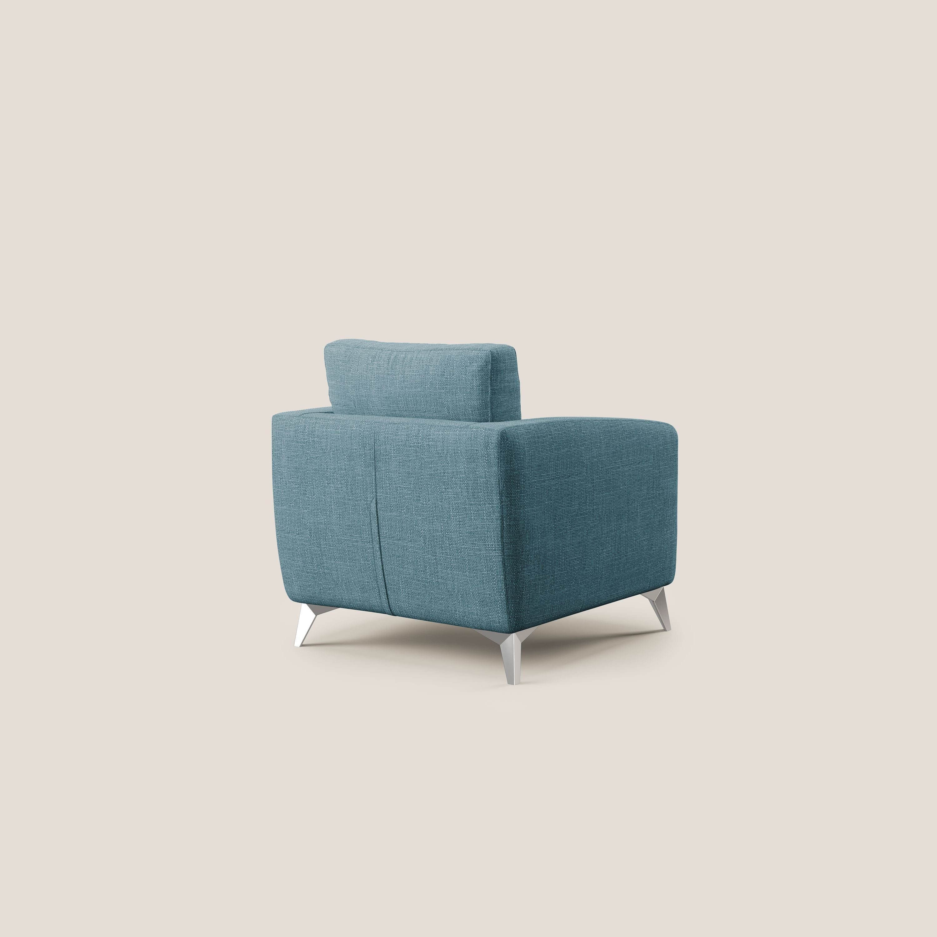 Orione fauteuil en tissu doux imperméable entrelacé T06 bleu ciel - Image 5