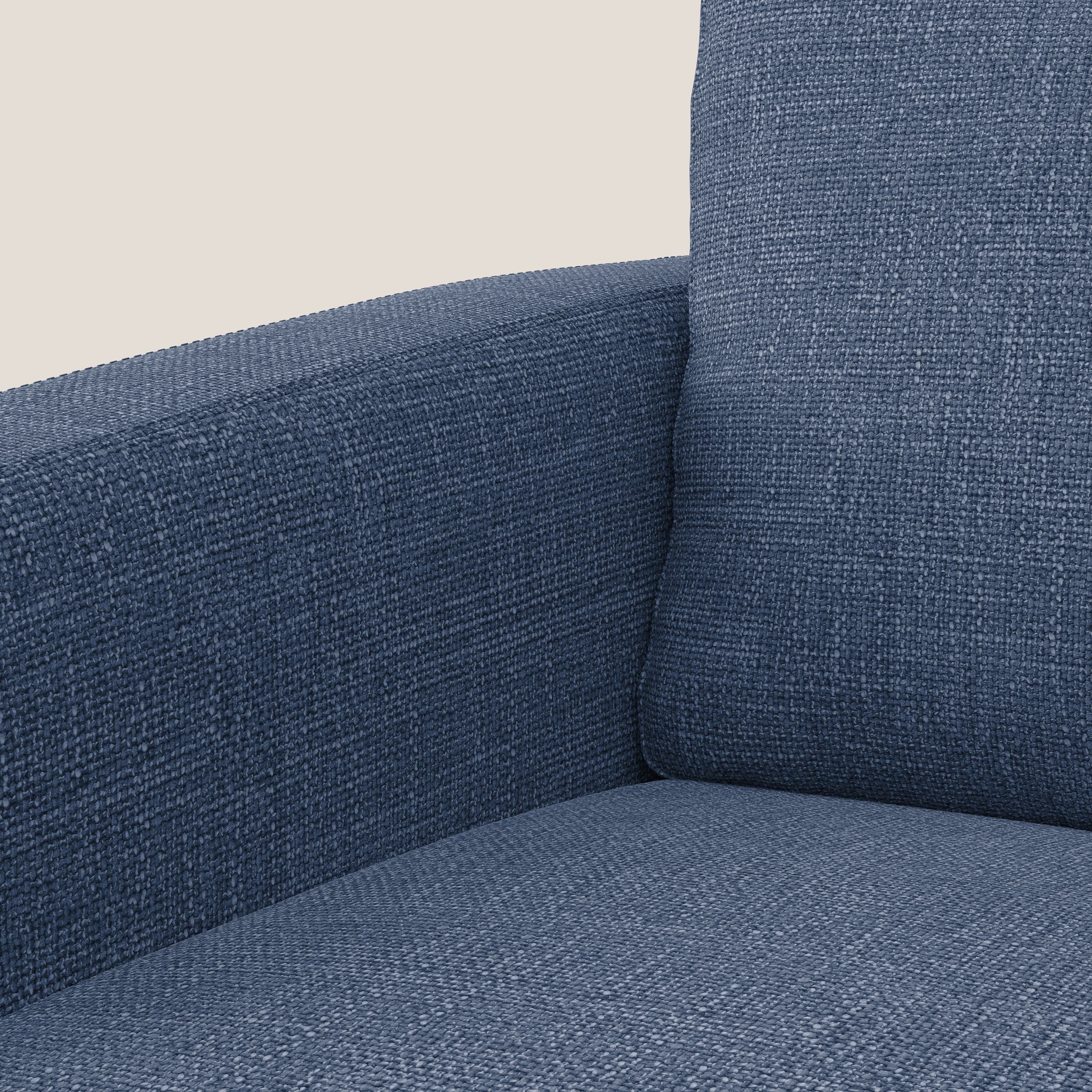 Orione fauteuil en tissu doux imperméable entrelacé T06 bleu - Image 7