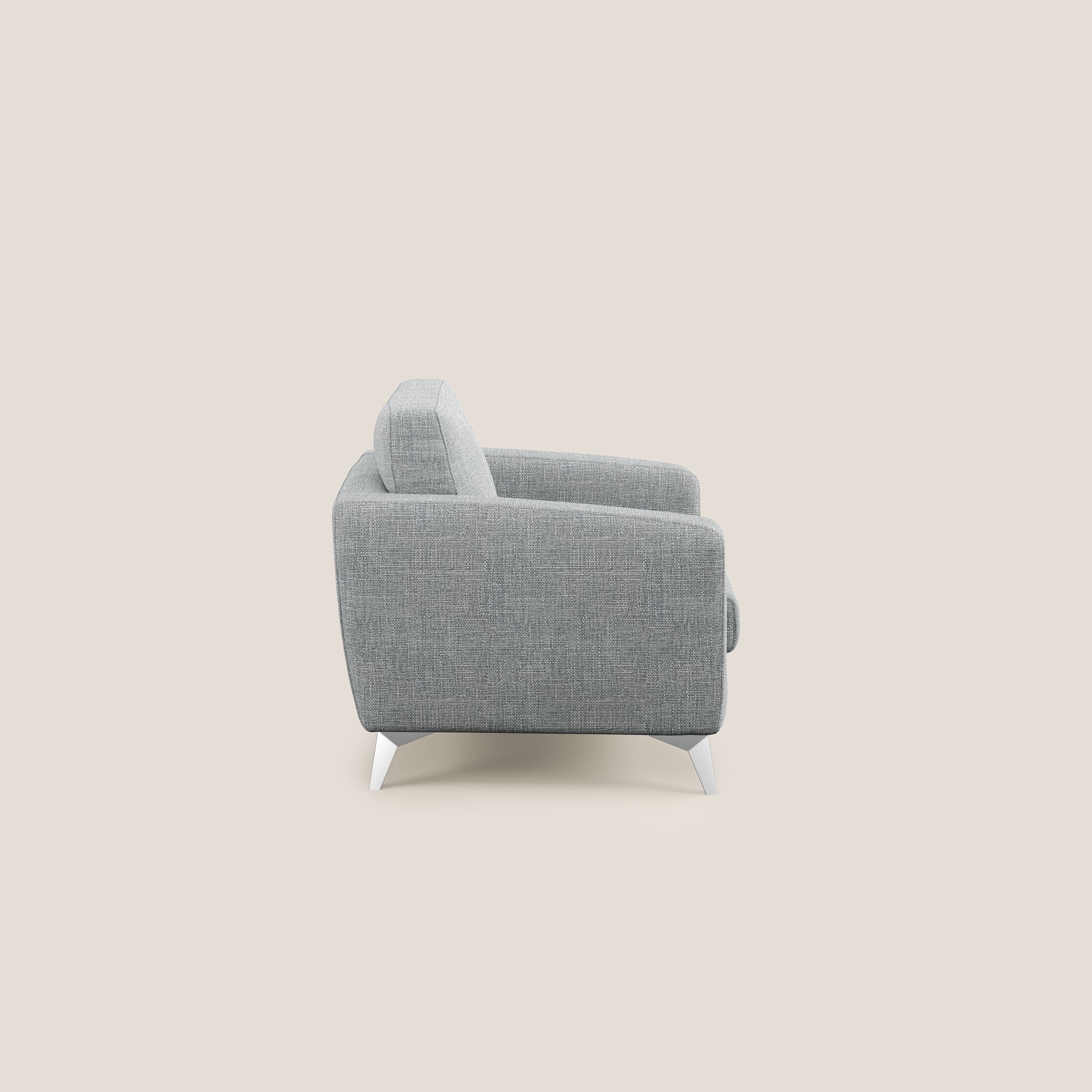 Orione fauteuil en tissu doux imperméable entrelacé T06 gris - Image 3