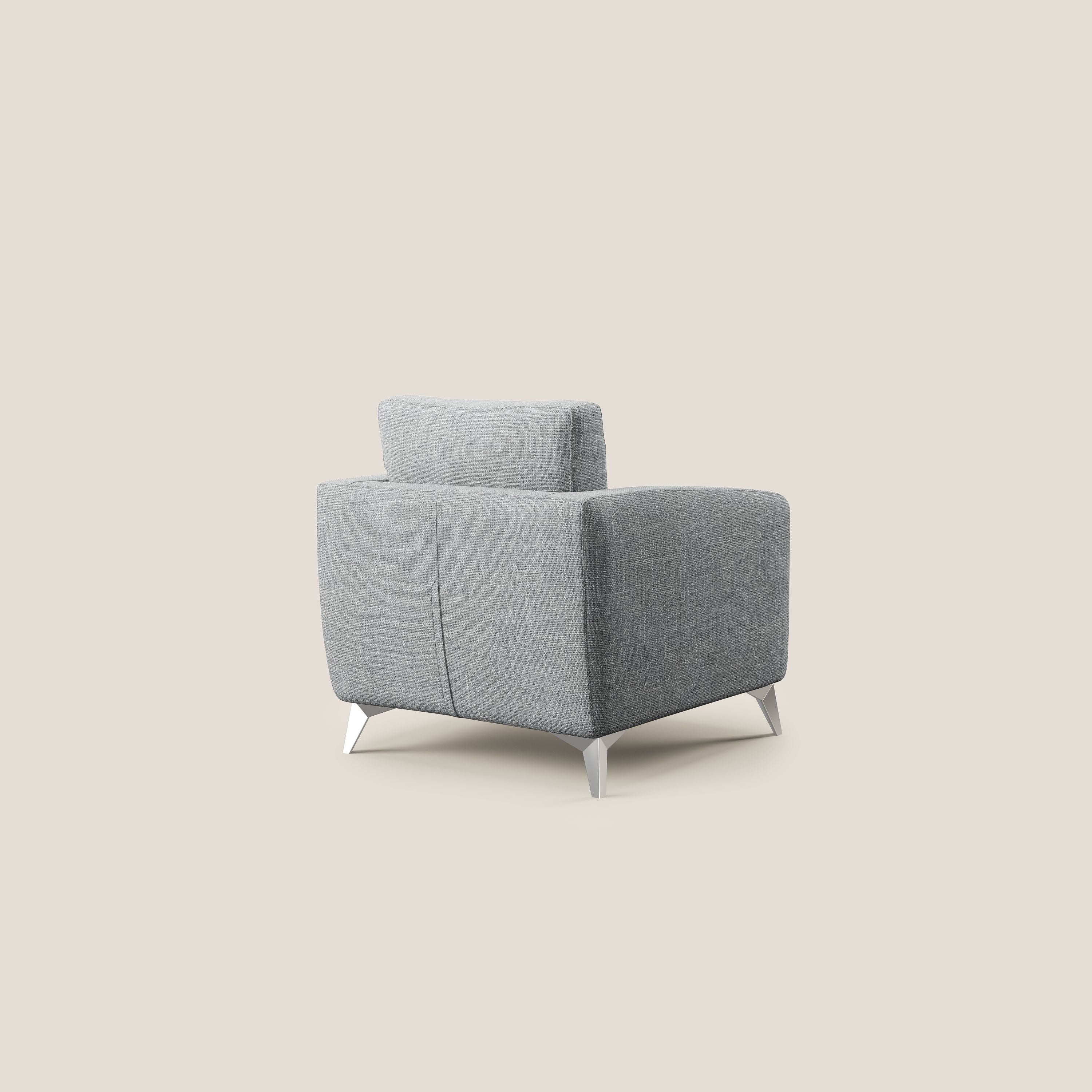 Orione fauteuil en tissu doux imperméable entrelacé T06 gris - Image 4