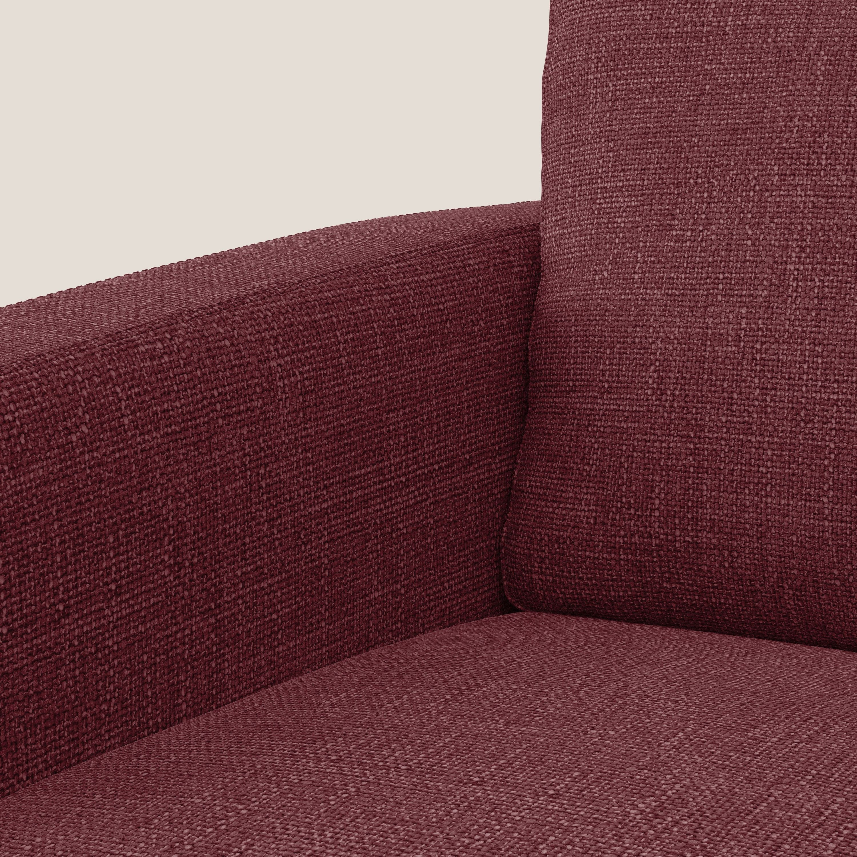Orione fauteuil en tissu doux imperméable entrelacé T06 rouge - Image 7
