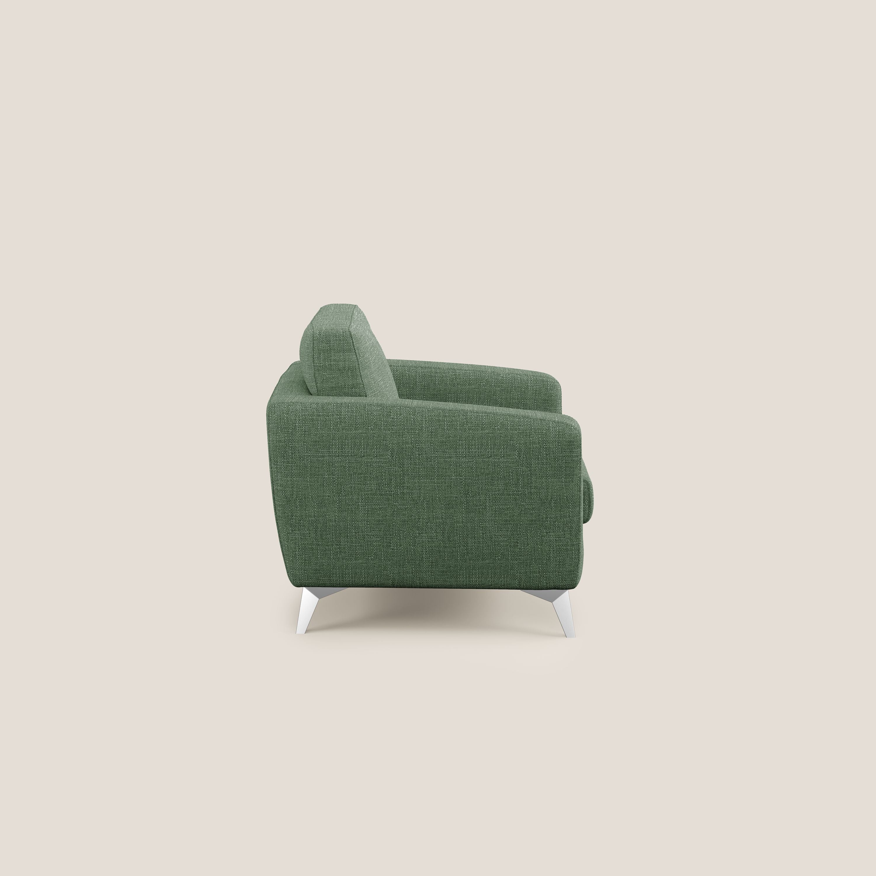 Orione fauteuil en tissu doux imperméable entrelacé T06 vert - Image 3