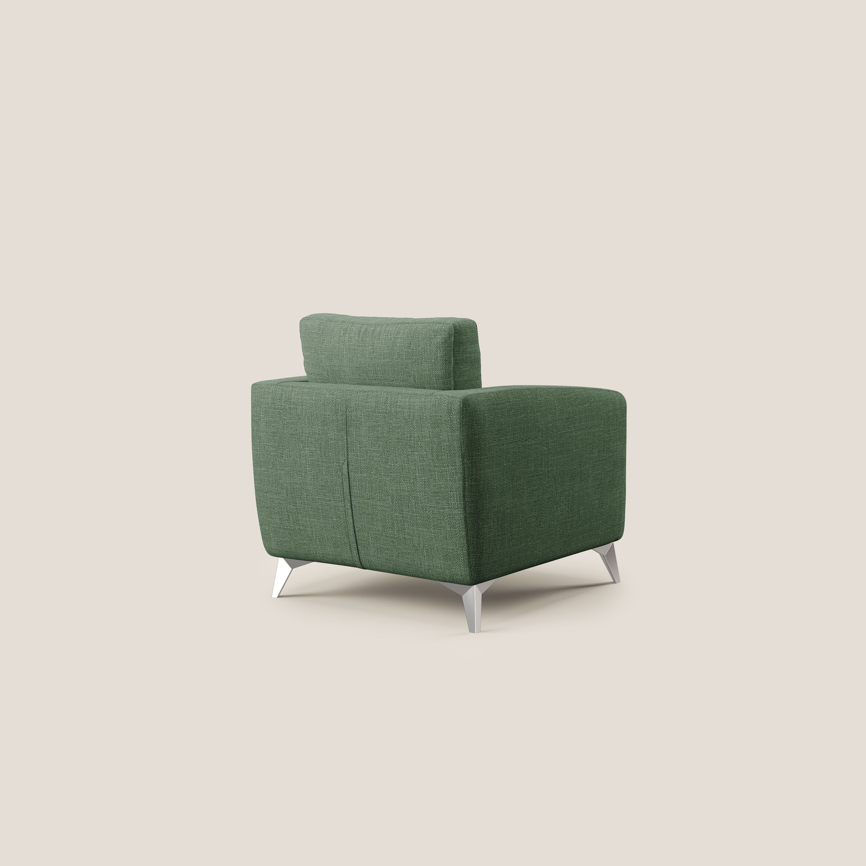 Orione fauteuil en tissu doux imperméable entrelacé T06 vert - Image 4