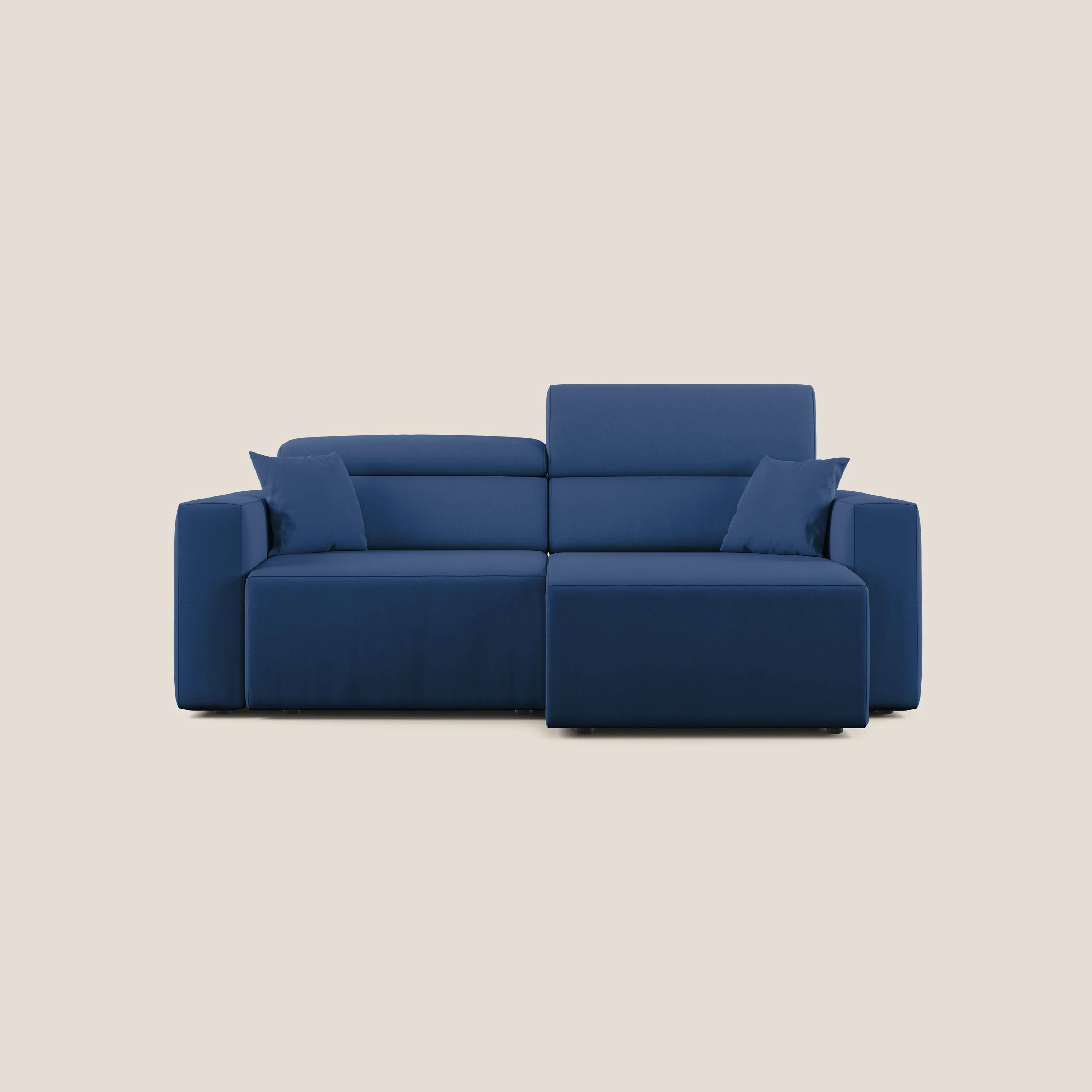 Orwell canapé avec assise extractible en microfibre détachable T11 bleu - Image 10