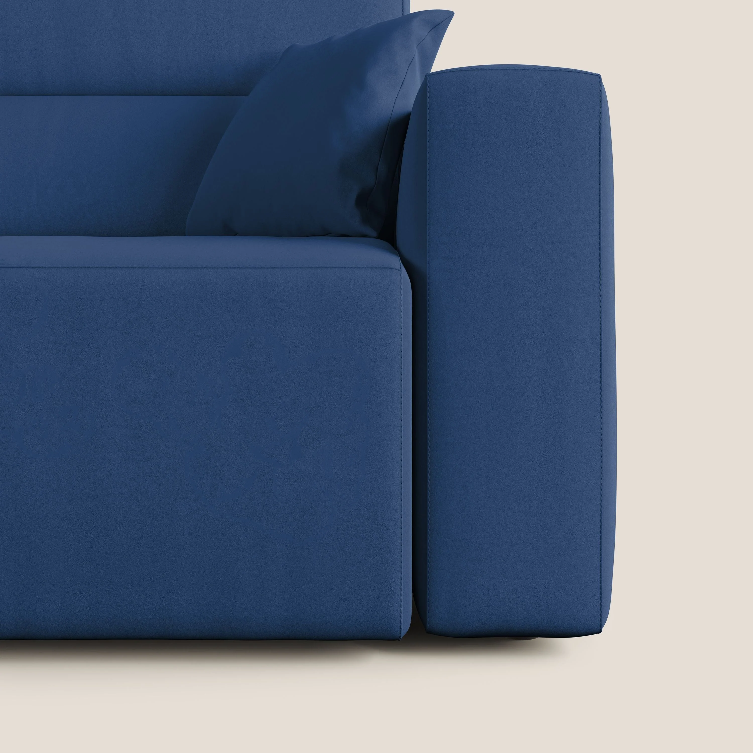 Orwell canapé avec assise extractible en microfibre détachable T11 bleu - Image 8