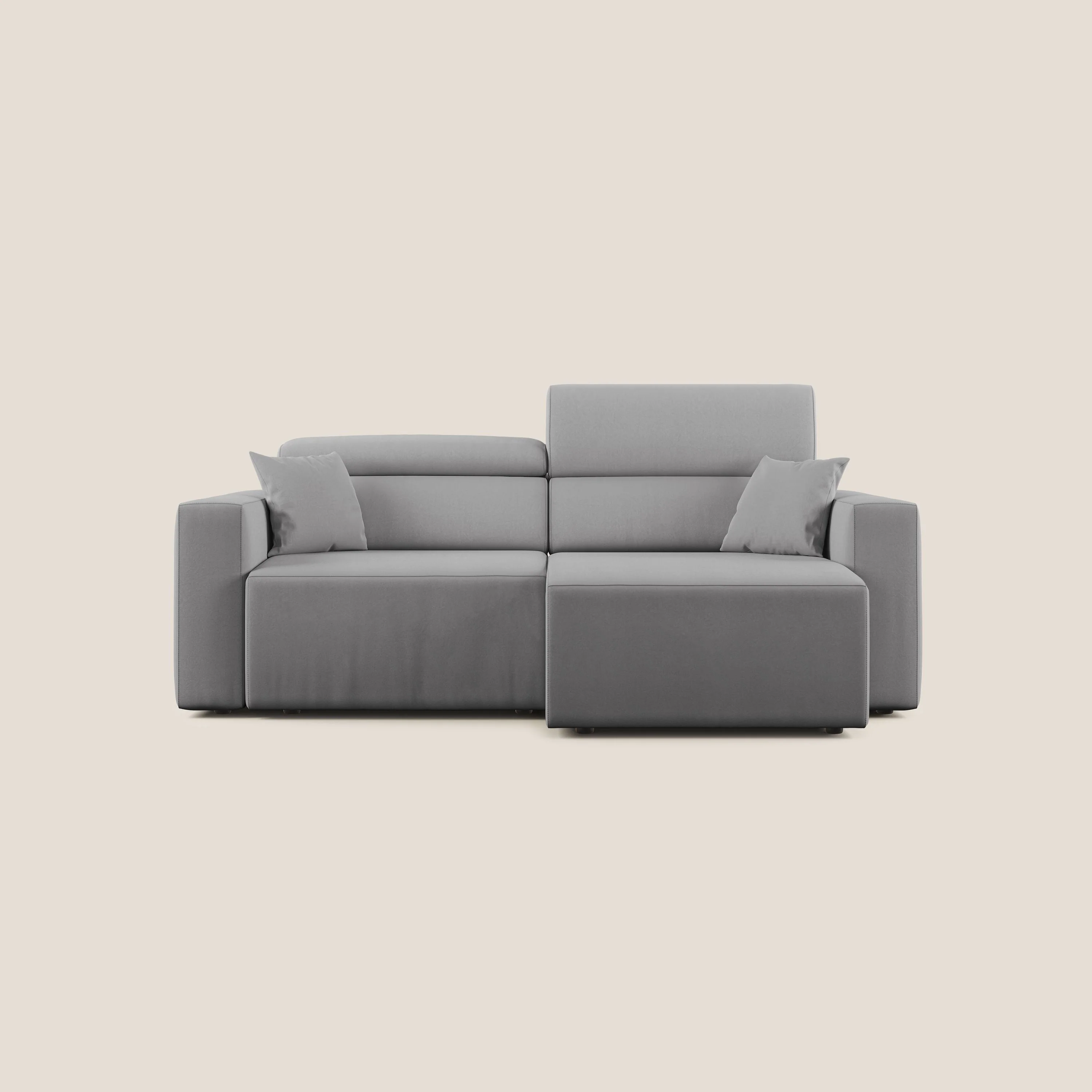 Orwell canapé avec assise extractible en microfibre détachable T11 gris - Image 10