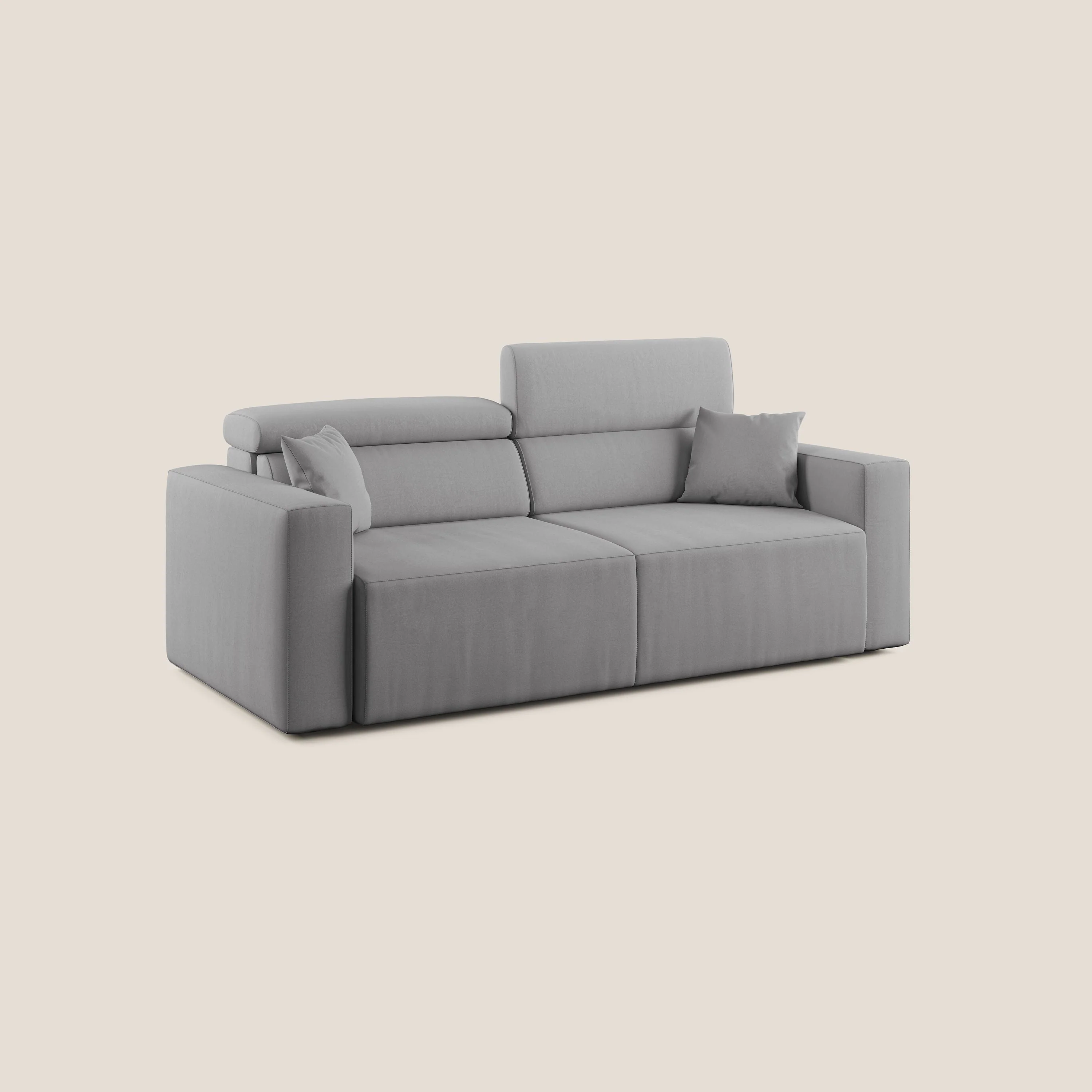 Orwell canapé avec assise extractible en microfibre détachable T11 gris - Image 3