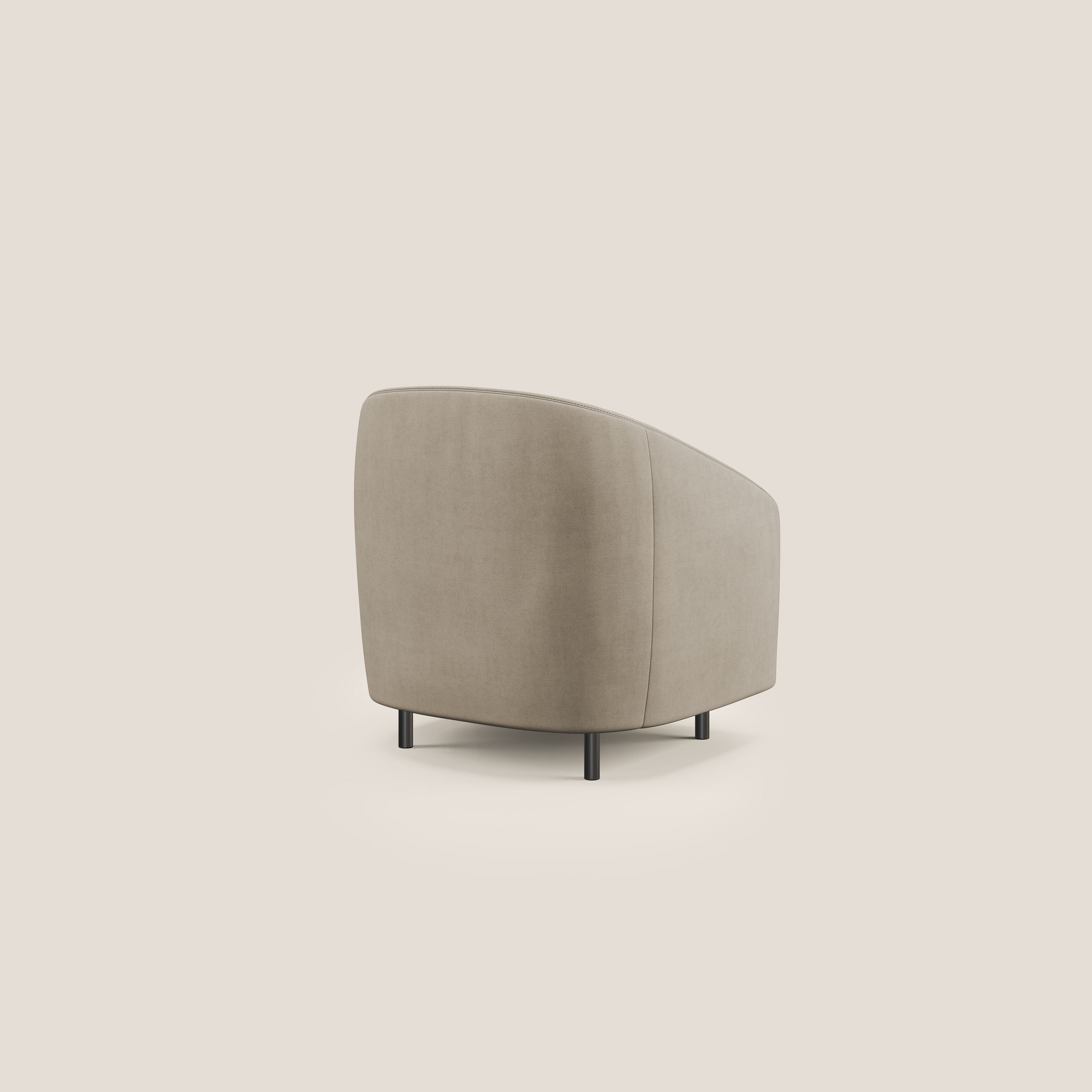 Pandora Fauteuil en tissu doux imperméable T02 beige - Image 4