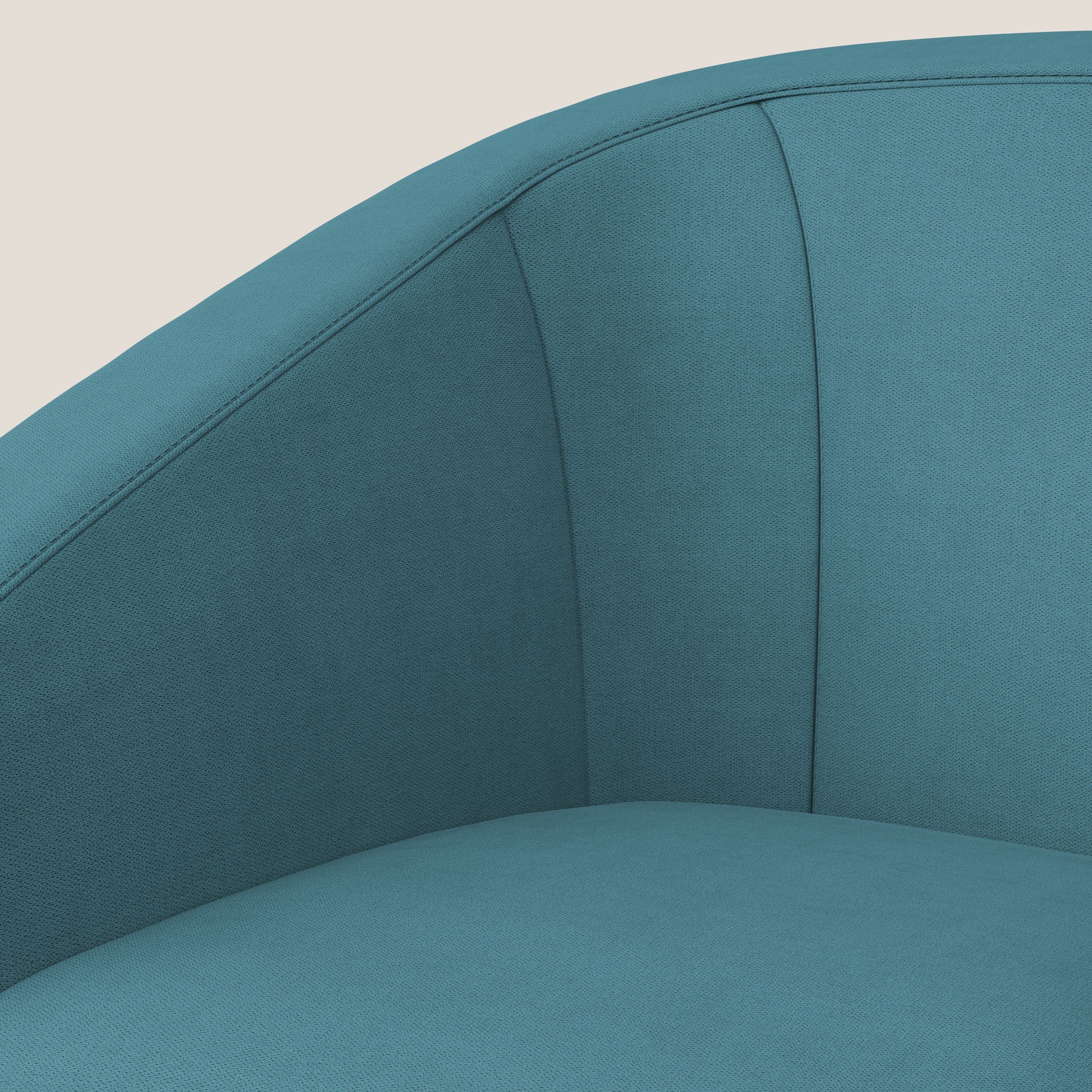 Pandora Fauteuil en tissu doux imperméable T02 bleu ciel - Image 7