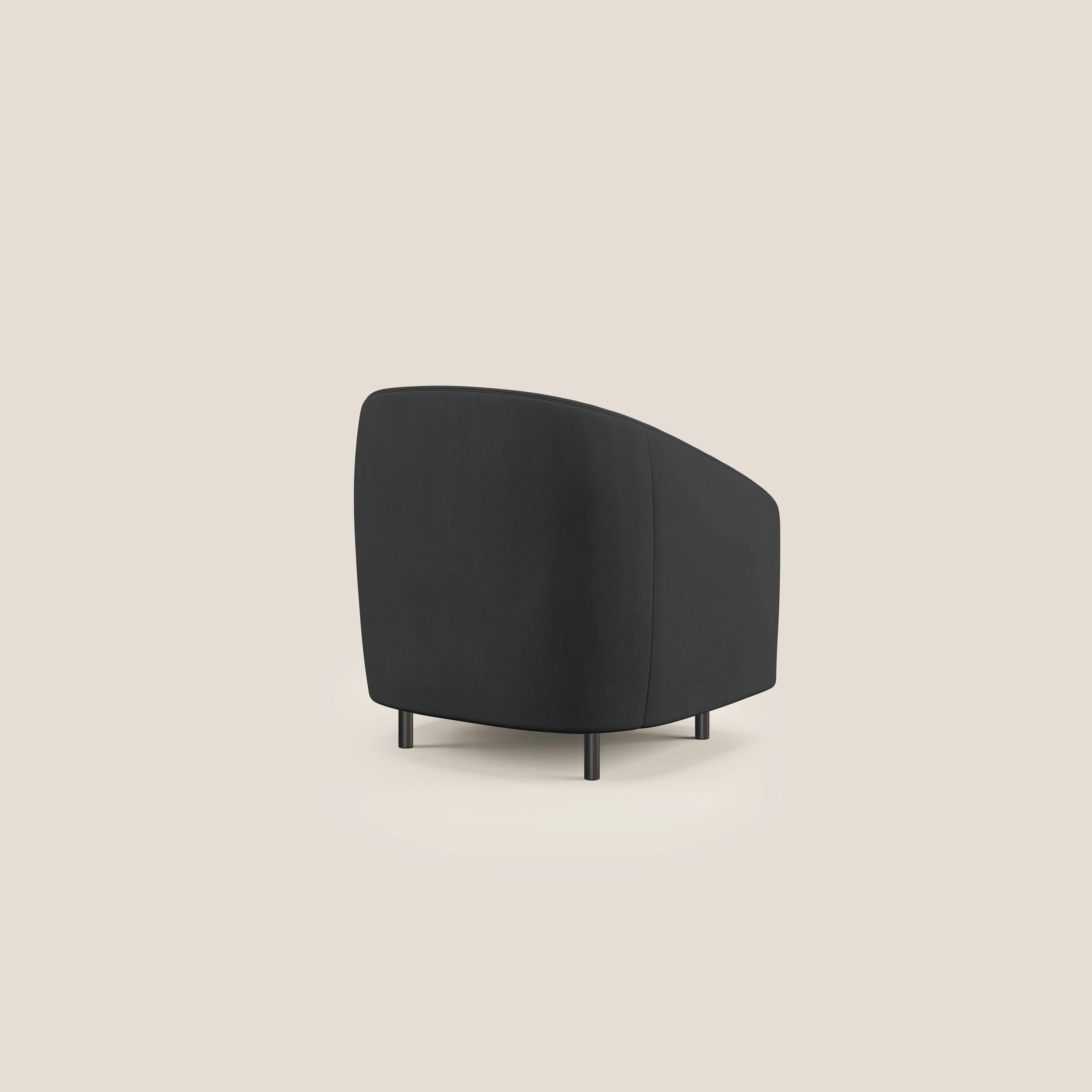 Pandora Fauteuil en tissu doux imperméable T02 noir - Image 4