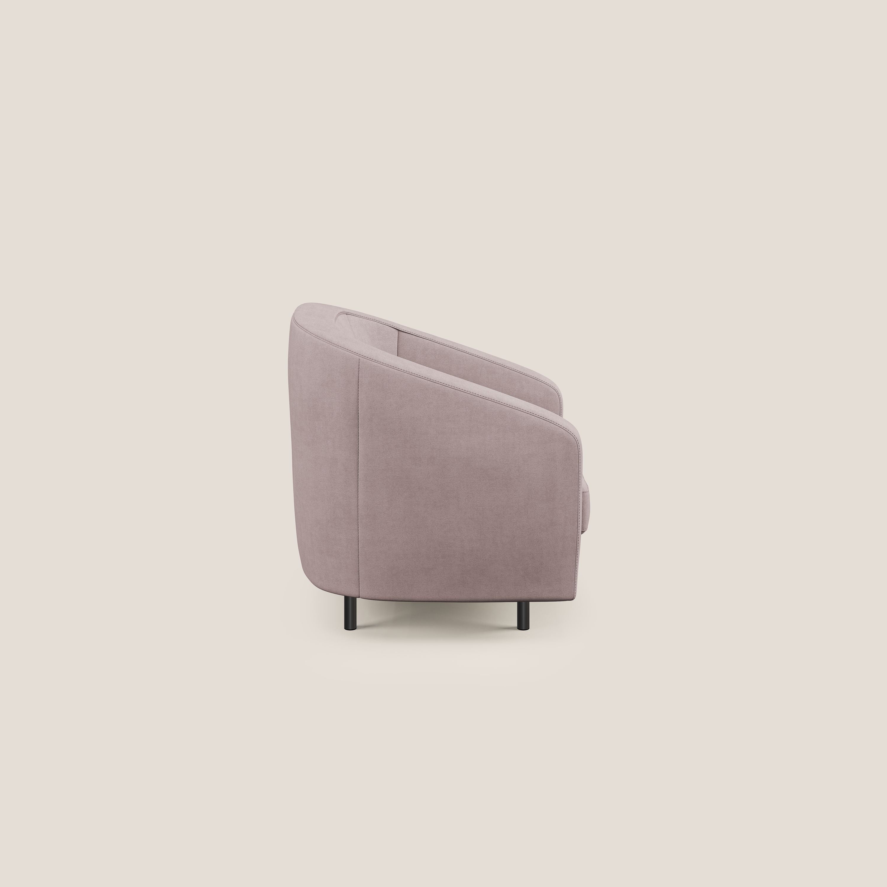 Pandora Fauteuil en tissu doux imperméable T02 rose - Image 3
