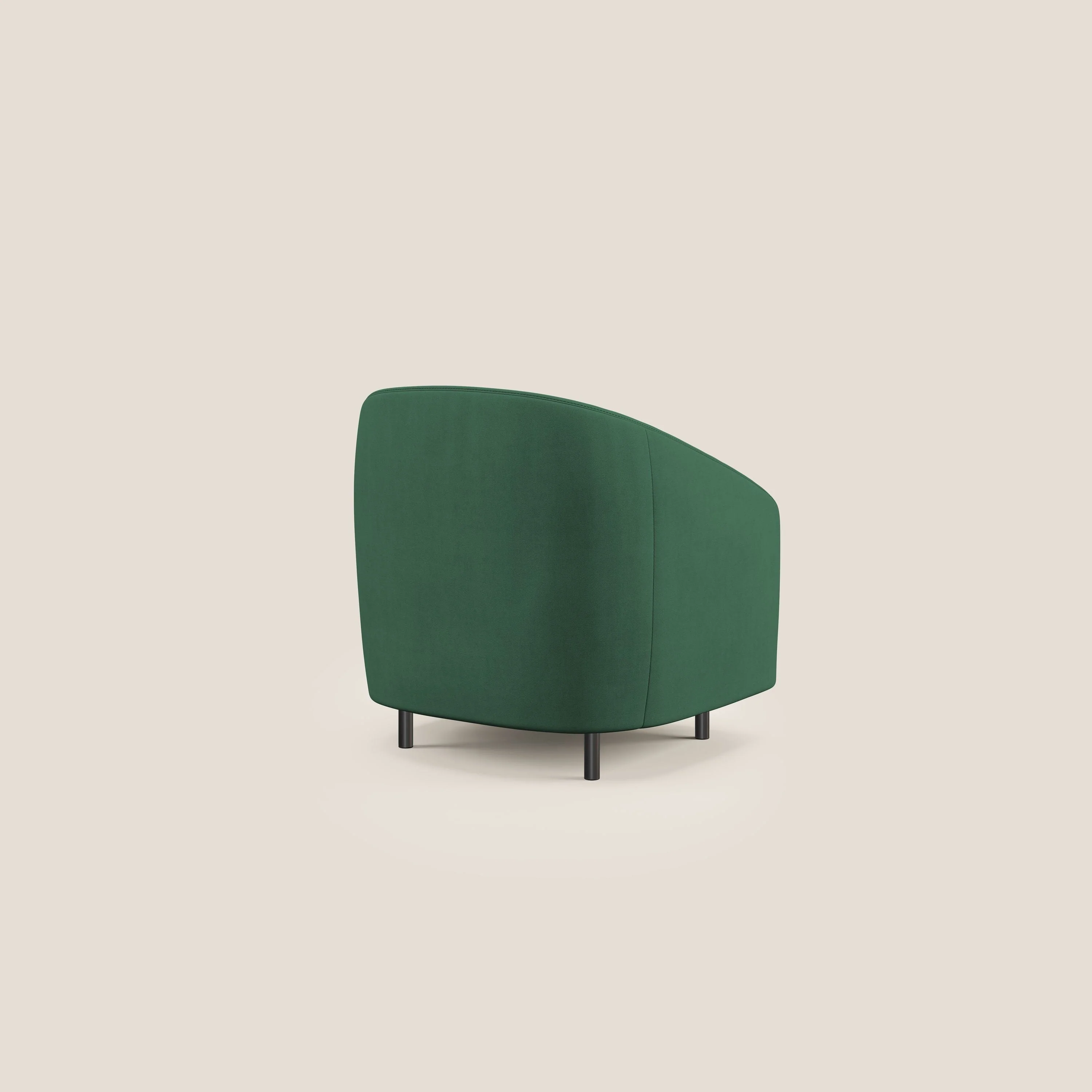 Pandora Fauteuil en tissu doux imperméable T02 vert - Image 4