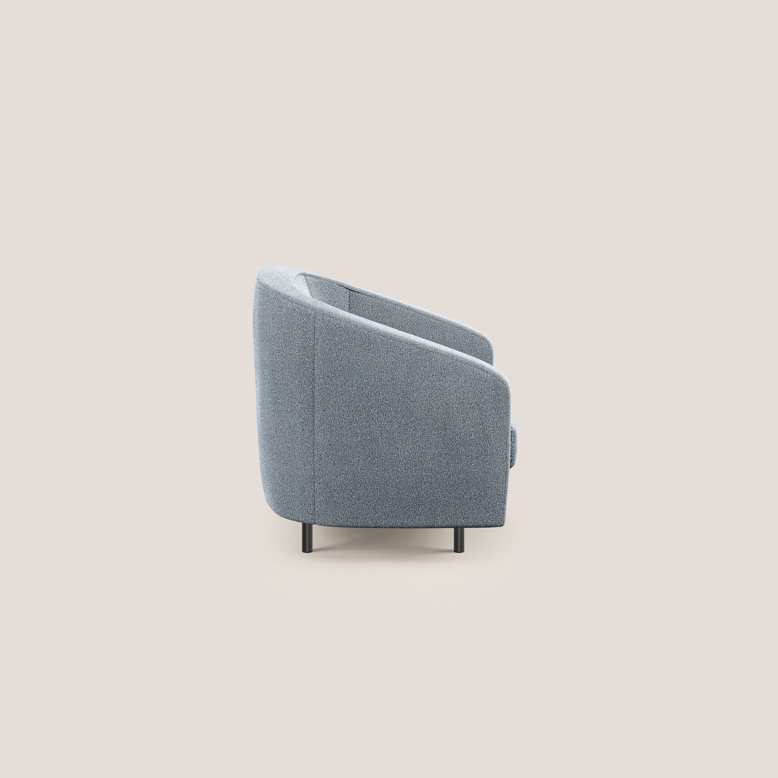Pandora Fauteuil en tissu bouclé doux et imperméable T07 sucre glace - Image 3