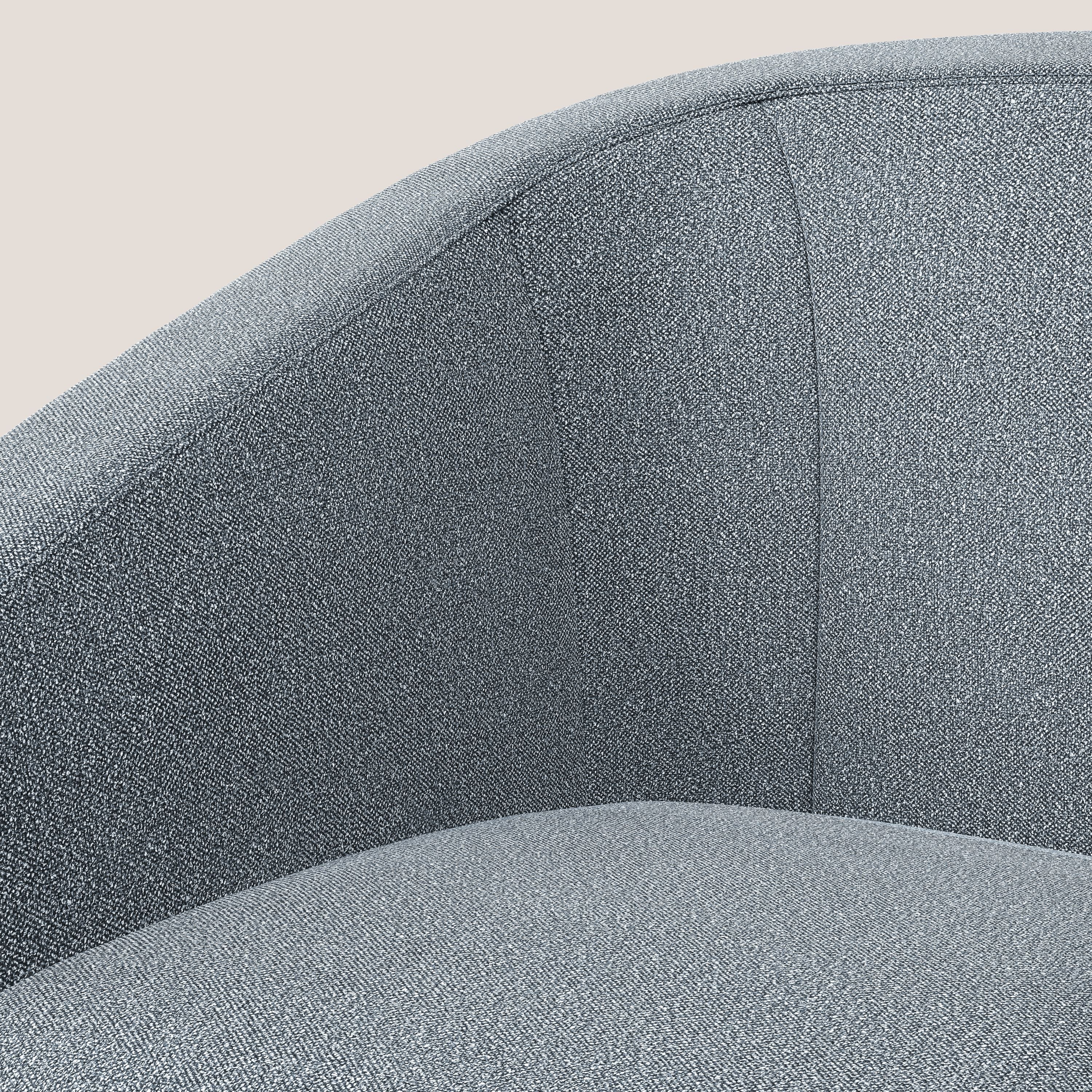 Pandora Fauteuil en tissu bouclé doux et imperméable T07 sucre glace - Image 7