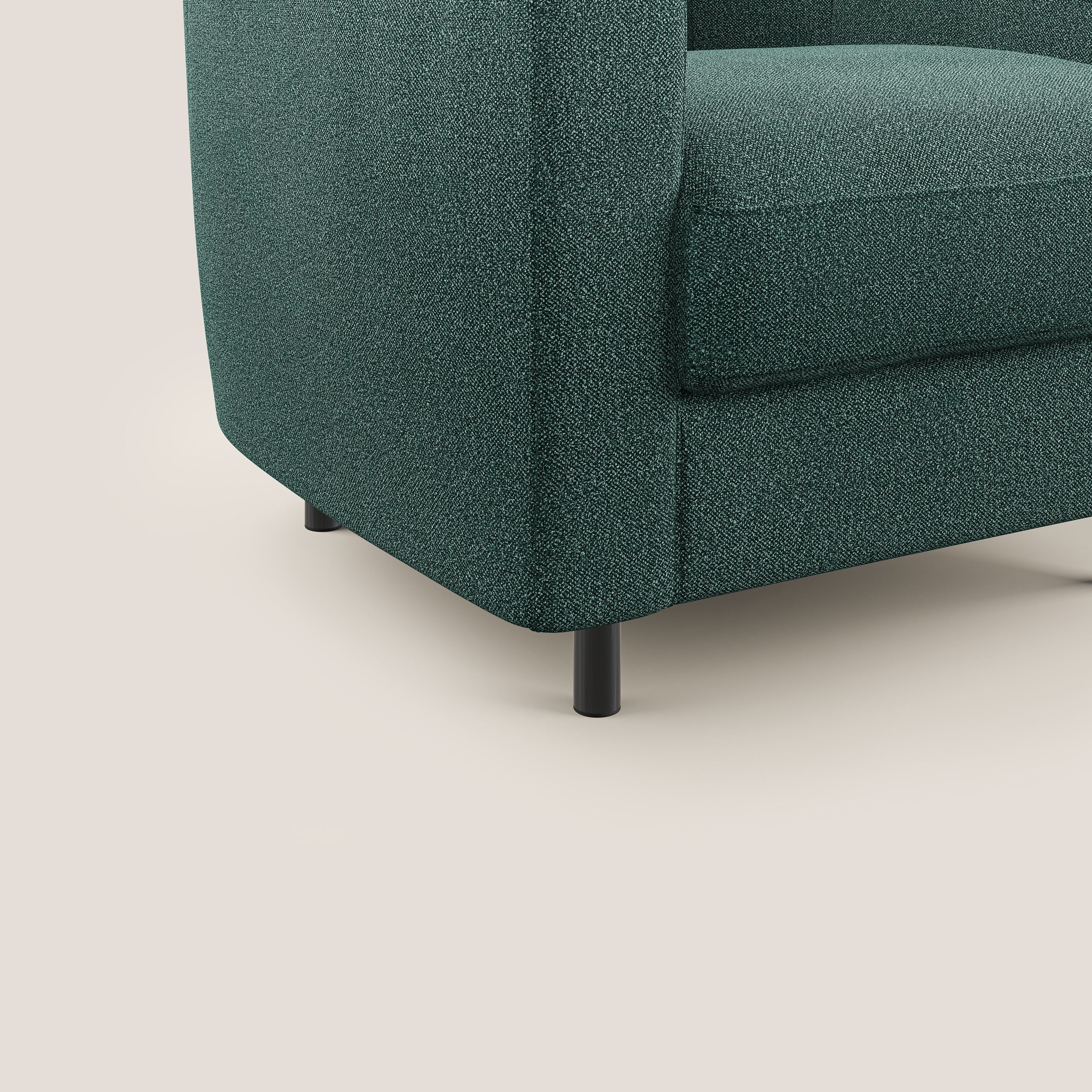 Pandora Fauteuil en tissu bouclé doux et imperméable T07 vert - Image 5