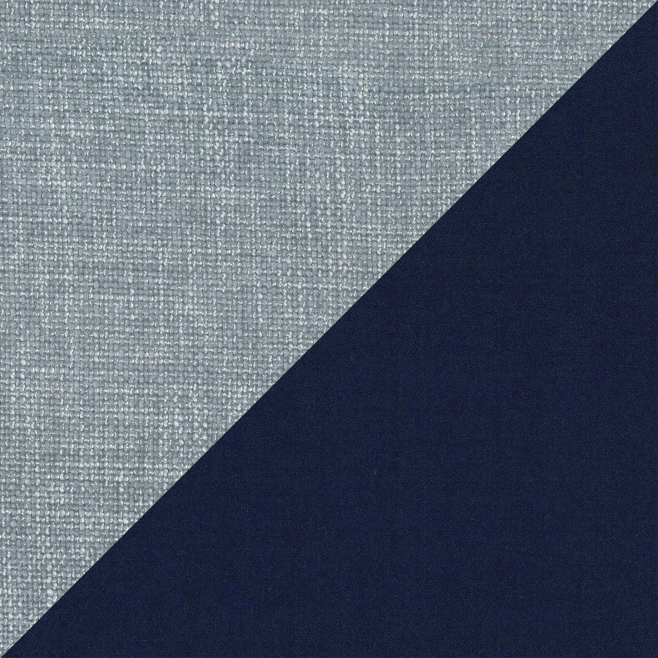 Petra lit design bicolore  avec coussins en plumes, pieds foncés et tissu imperméable T11 et T06 bleu - bleu glacier - Image 8