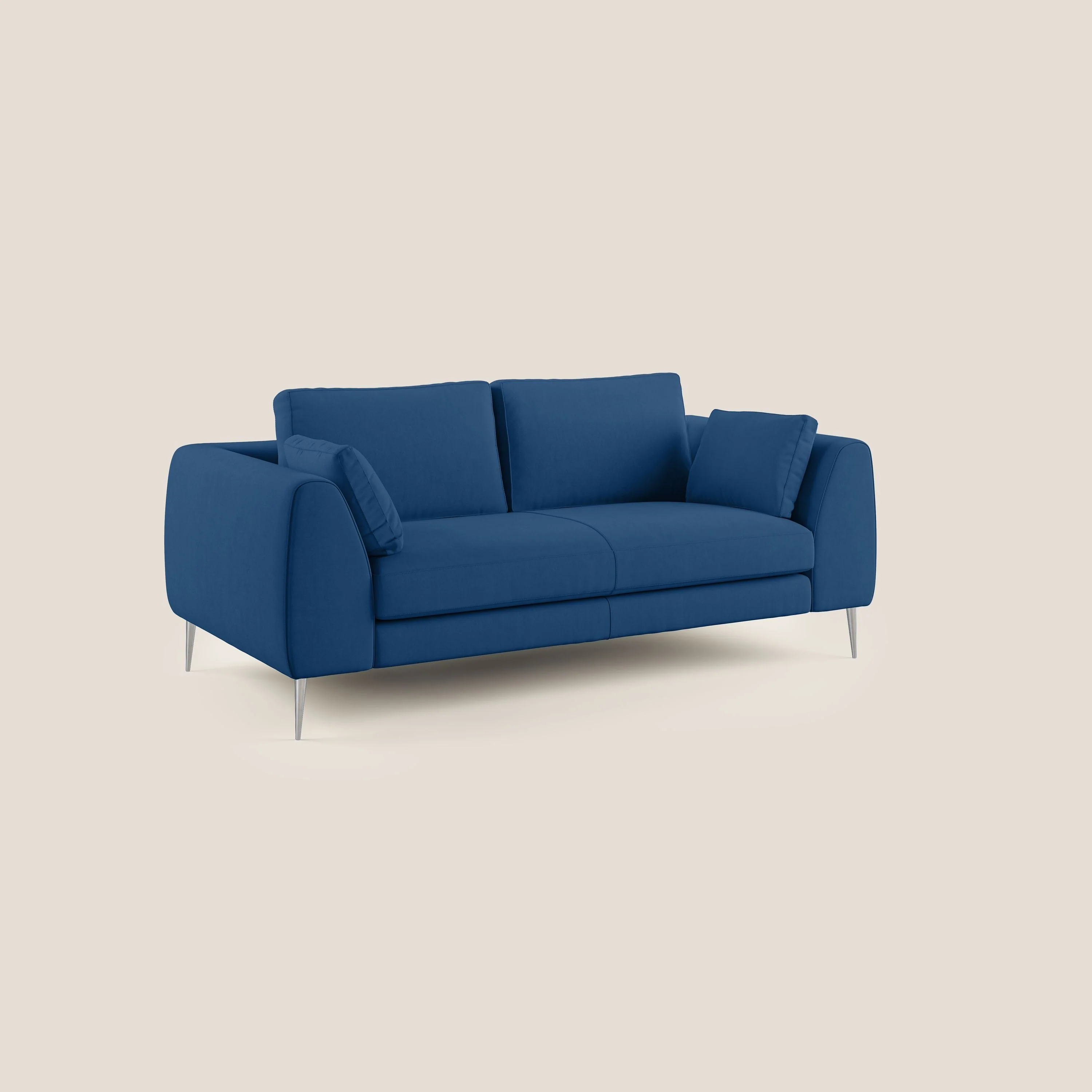 Plano canapé moderne en microfibre technique détachable T11 bleu - Image 2