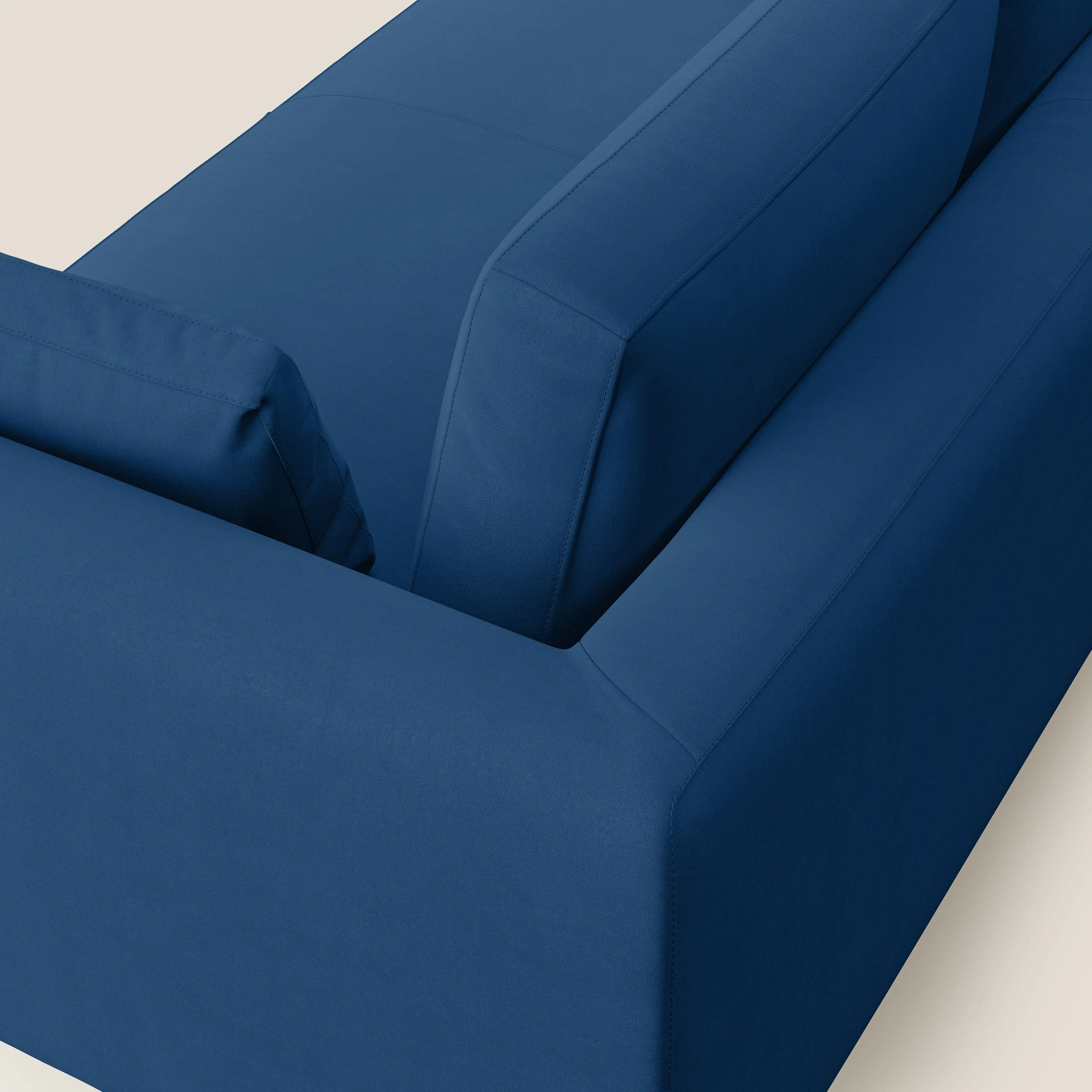 Plano canapé moderne en microfibre technique détachable T11 bleu - Image 6