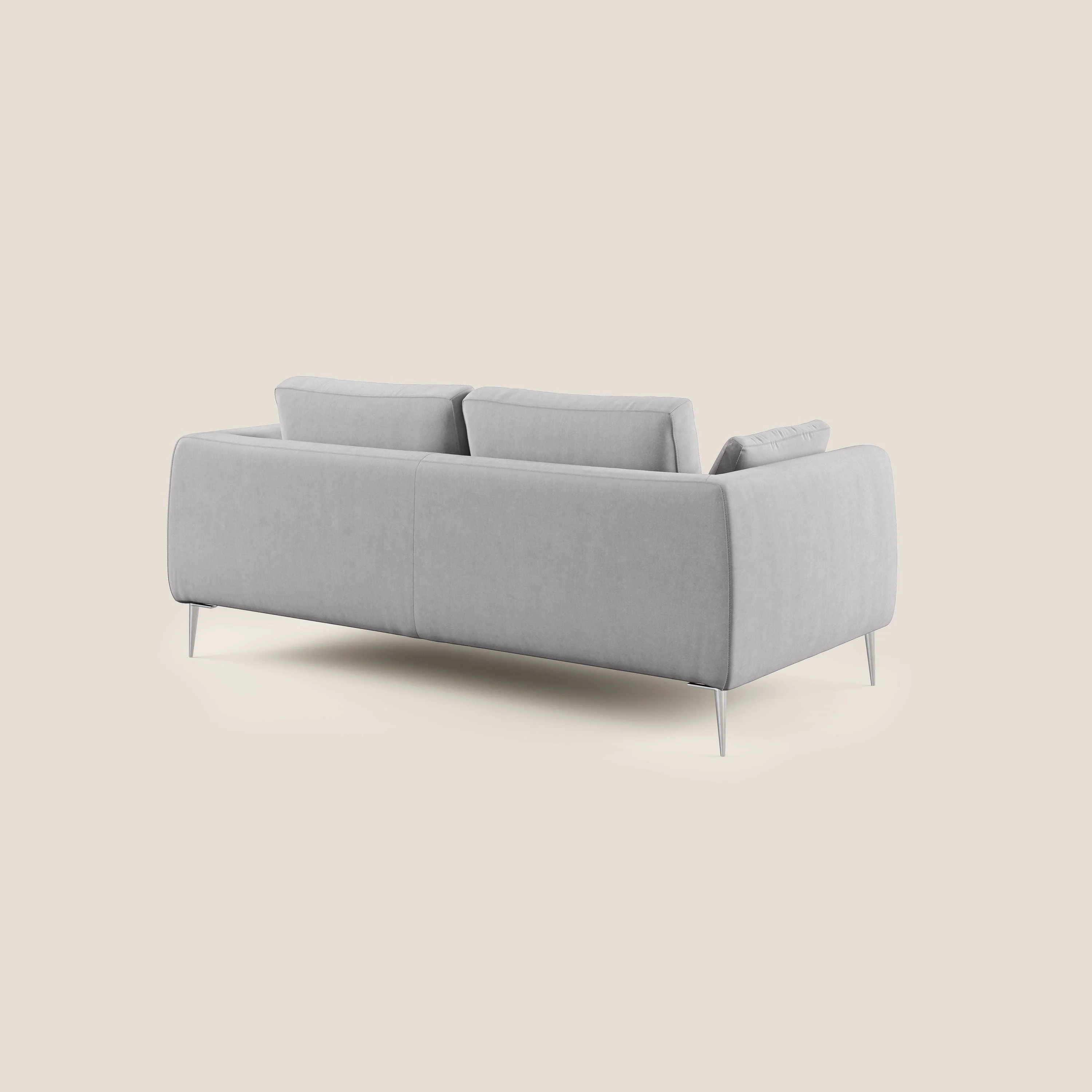 Plano canapé moderne en microfibre technique détachable T11 gris - Image 4
