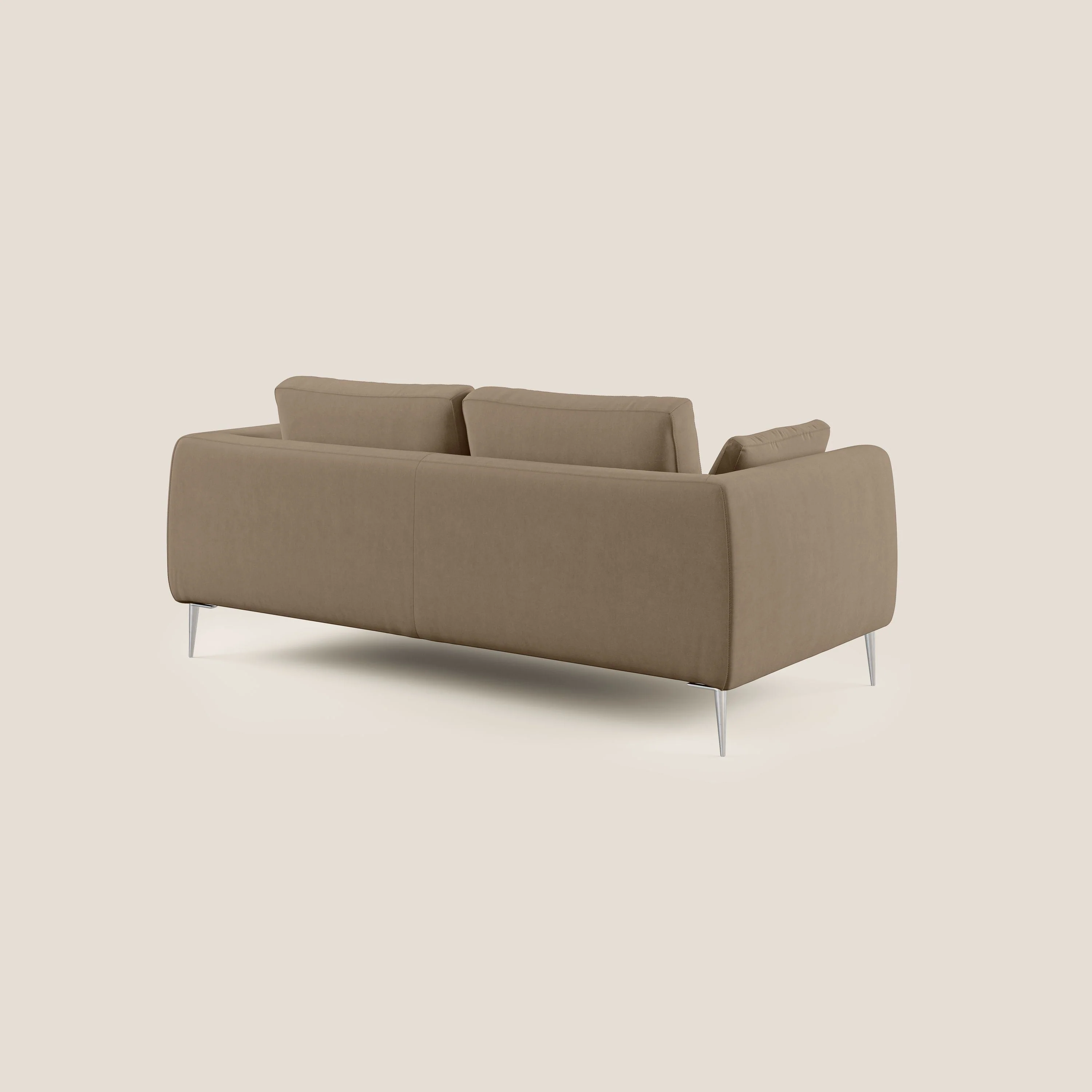 Plano canapé moderne en microfibre technique détachable T11 marron - Image 4