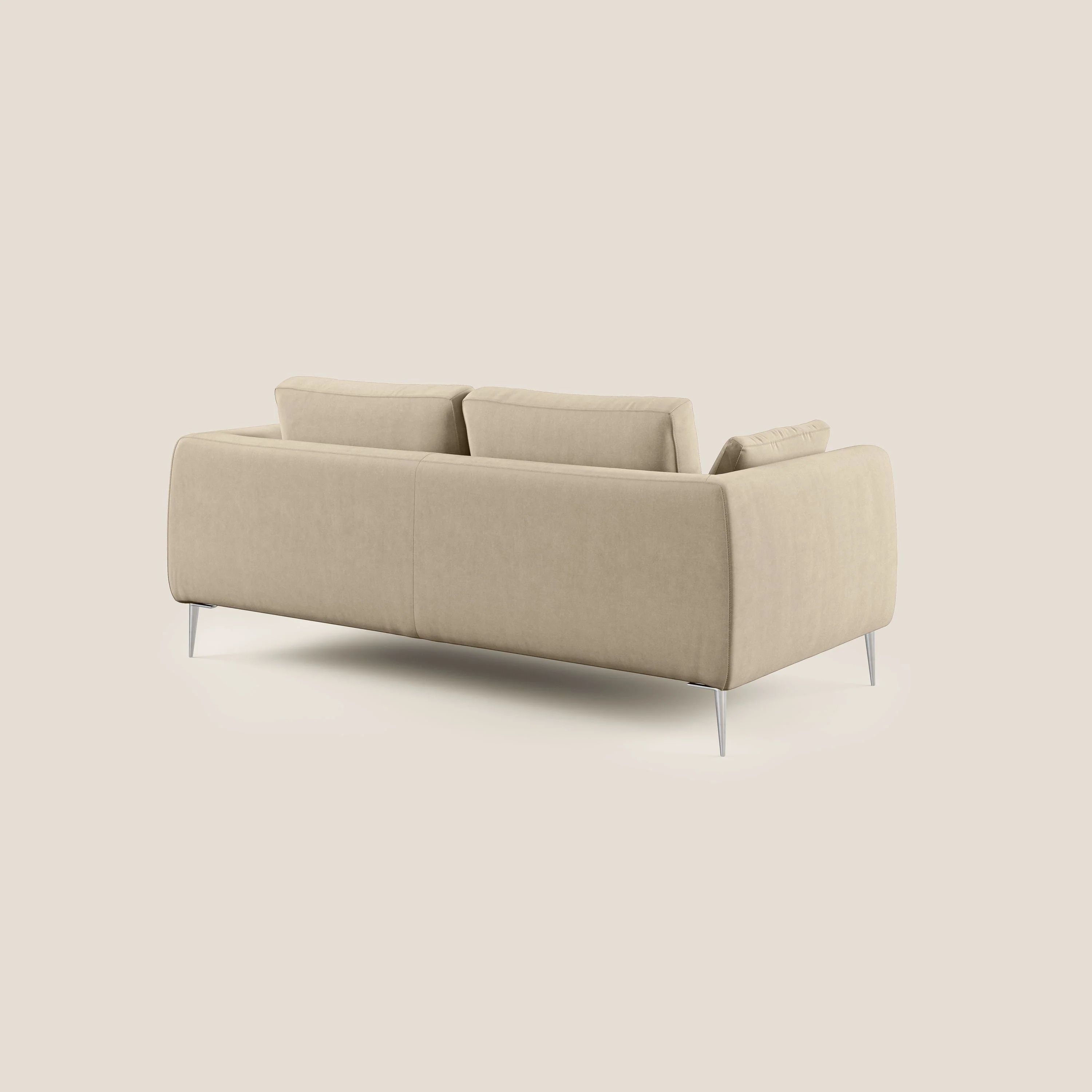 Plano canapé moderne en microfibre technique détachable T11 Taupe tortora - Image 4