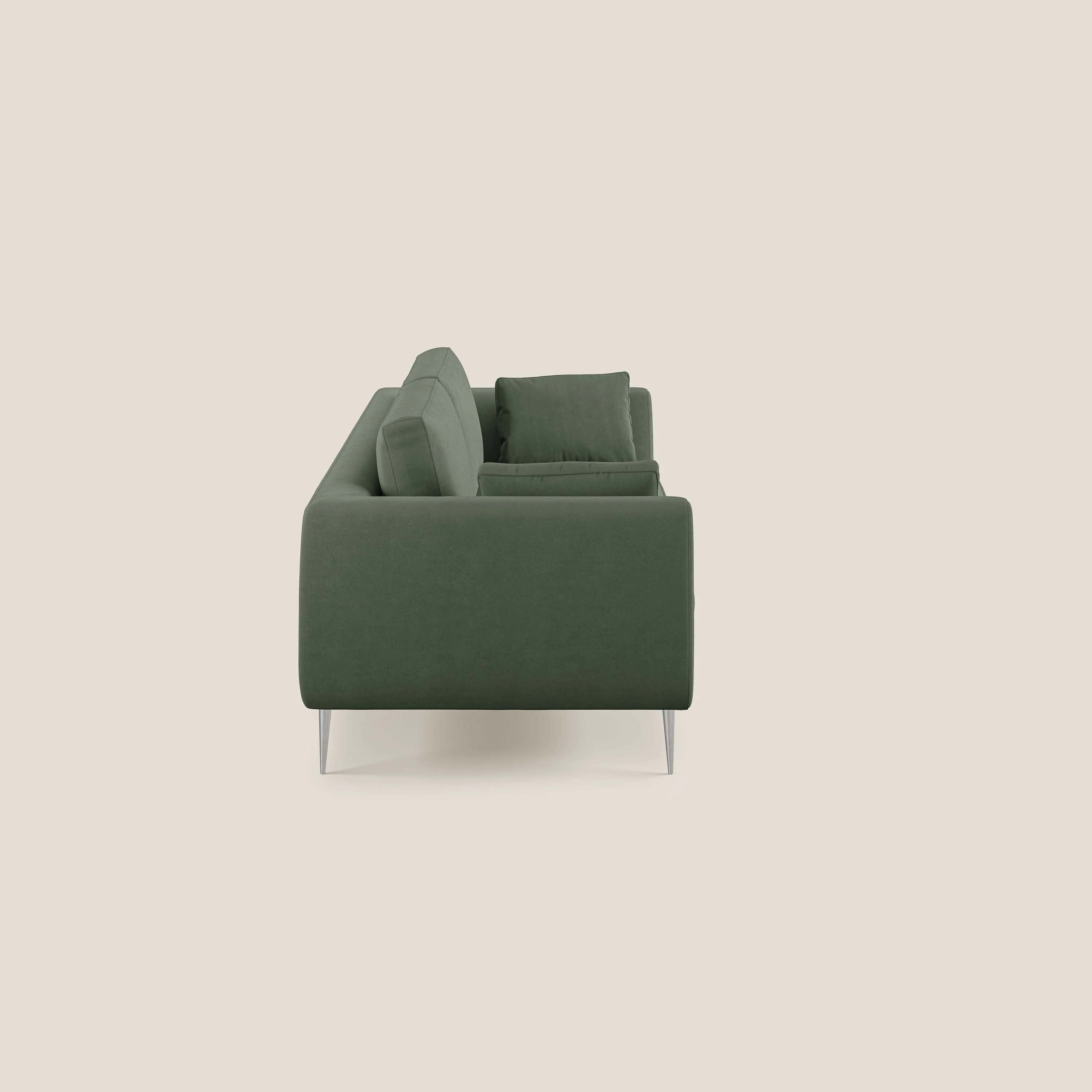 Plano canapé moderne en microfibre technique détachable T11 vert - Image 3