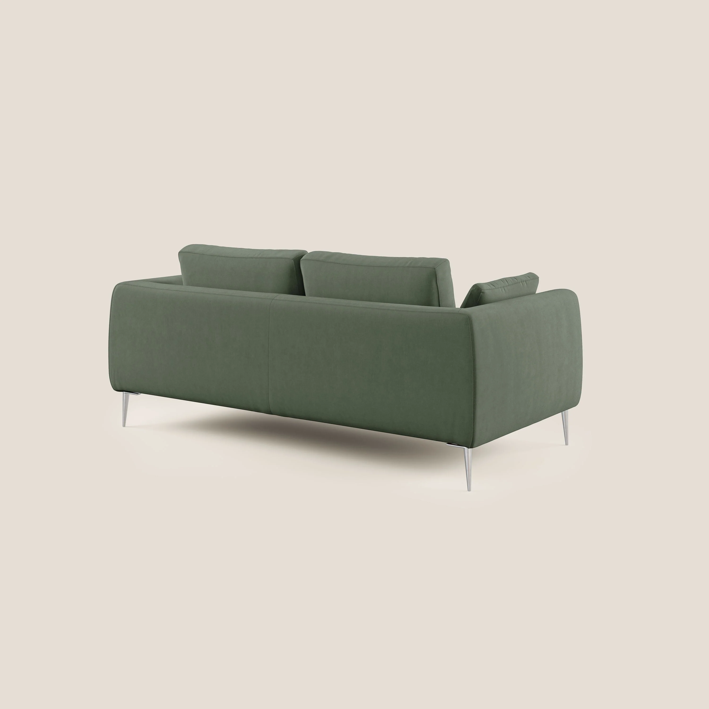 Plano canapé moderne en microfibre technique détachable T11 vert - Image 4