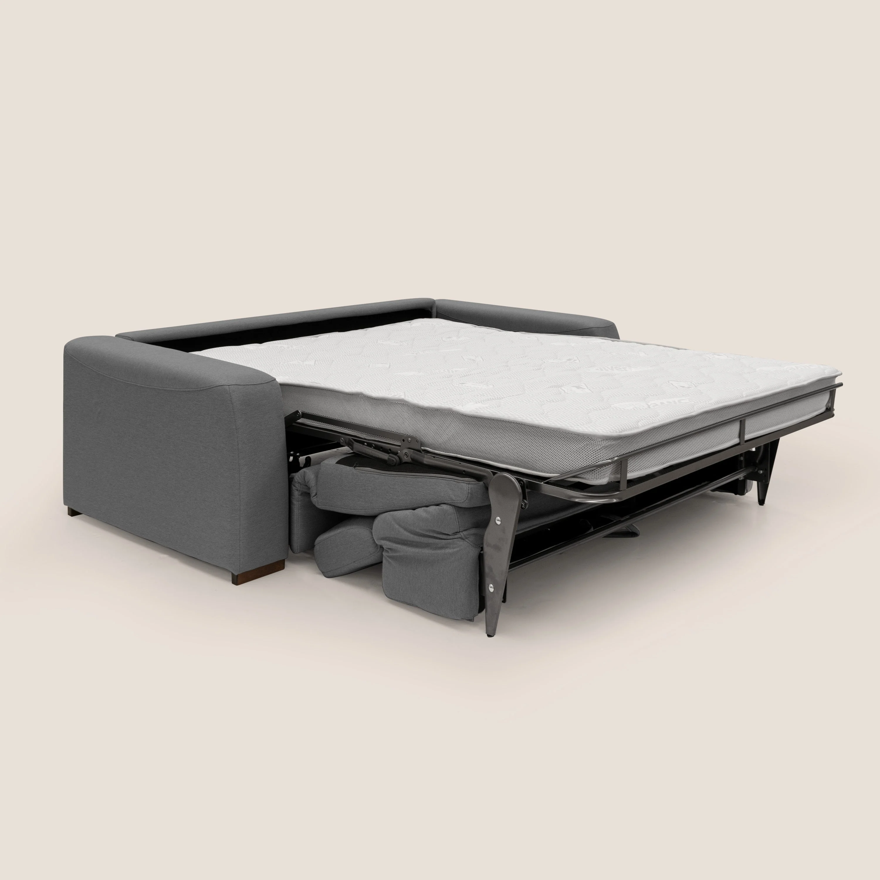 Poseidon canapé lit convertible + RELAX électrique en tissu imperméable détachable T05 anthracite - Image 2