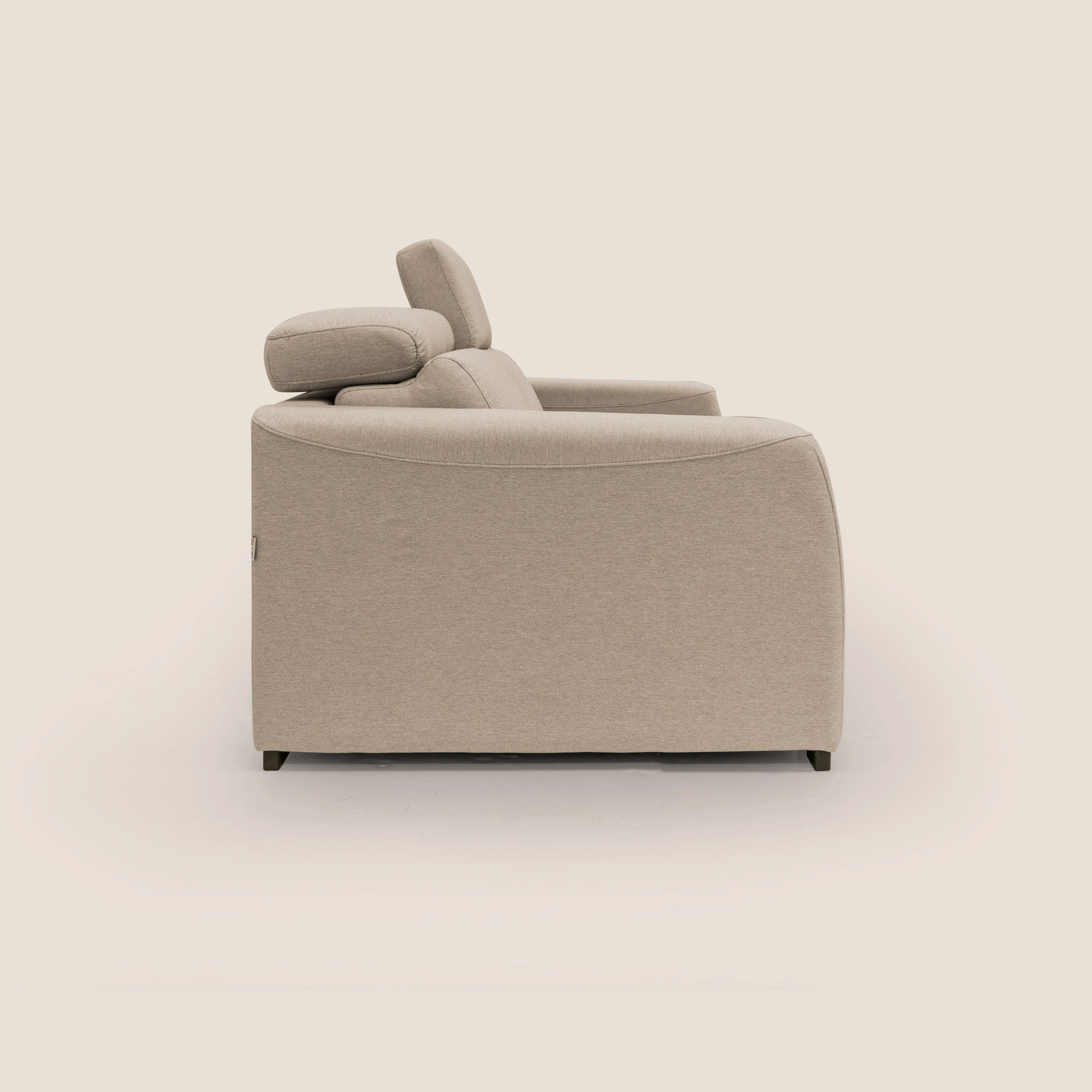Poseidon canapé lit convertible + RELAX électrique en tissu imperméable détachable T05 beige - Image 11