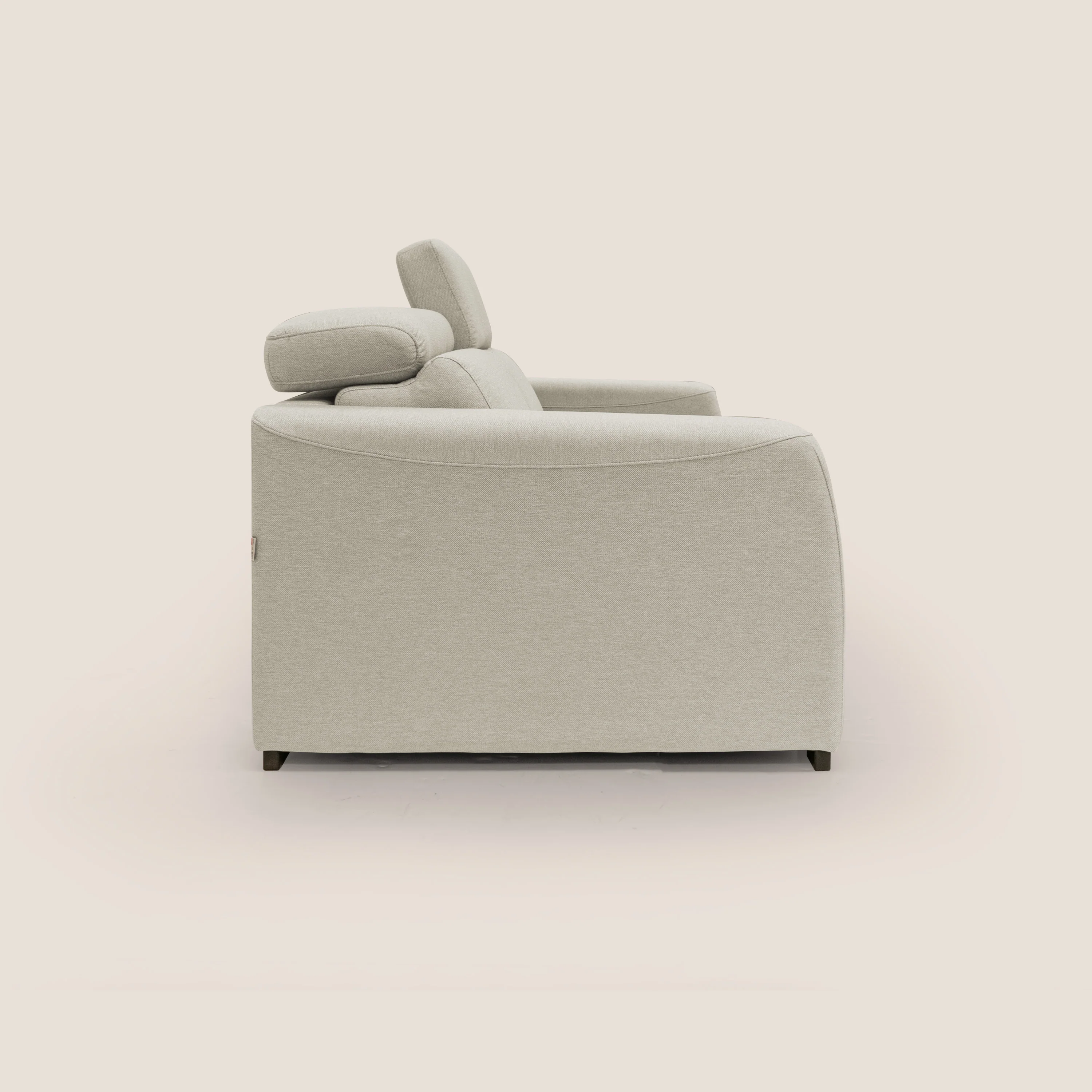 Poseidon canapé lit convertible + RELAX électrique en tissu imperméable détachable T05 crème - Image 11