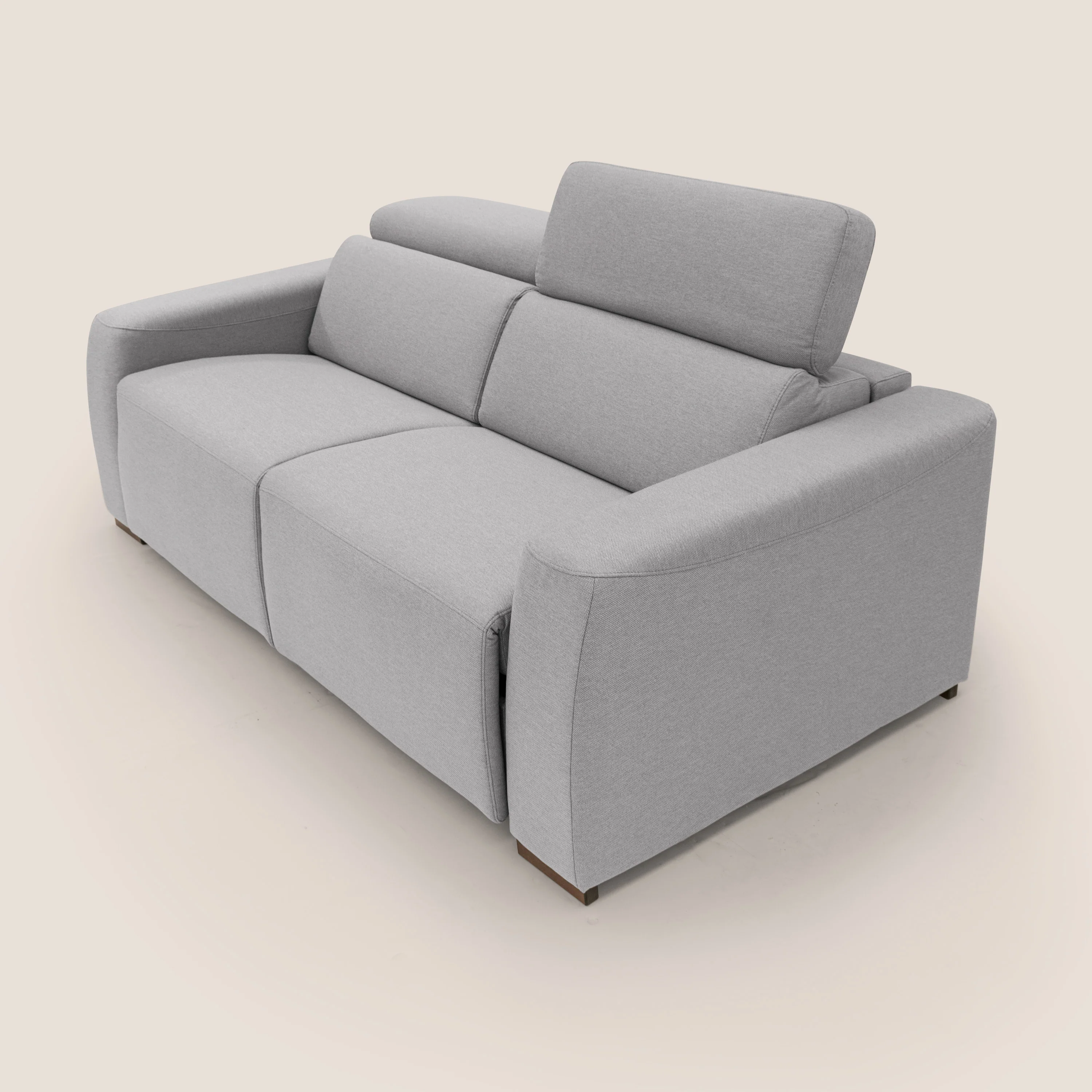 Poseidon canapé lit convertible + RELAX électrique en tissu imperméable détachable T05 gris - Image 10