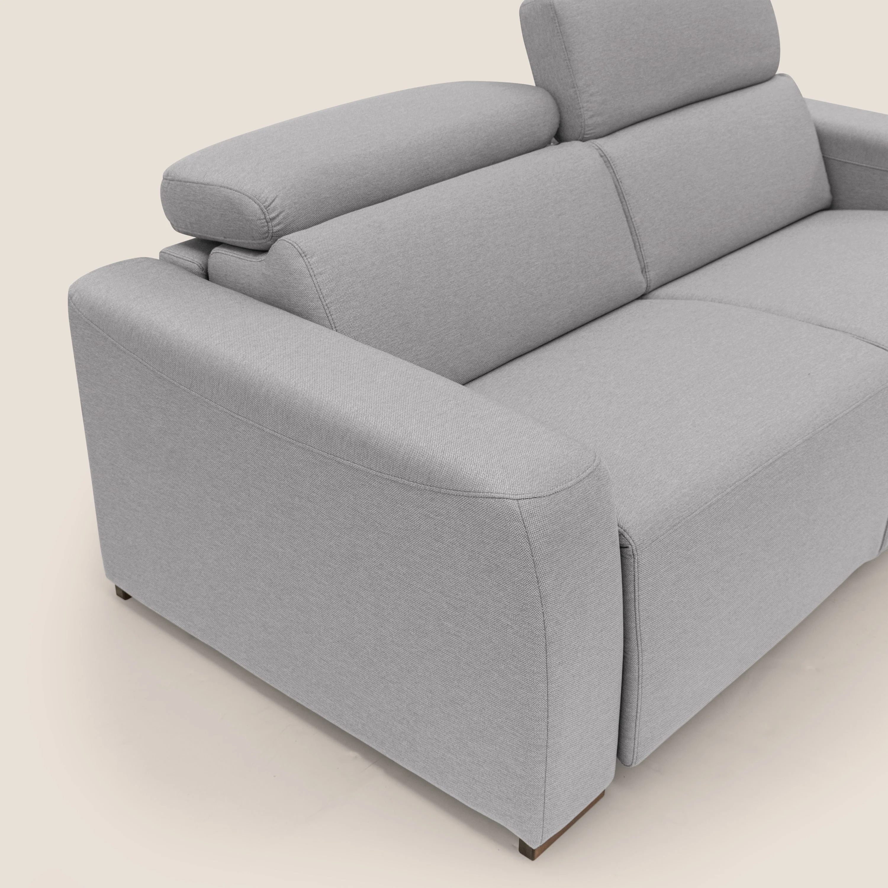 Poseidon canapé lit convertible + RELAX électrique en tissu imperméable détachable T05 gris - Image 7