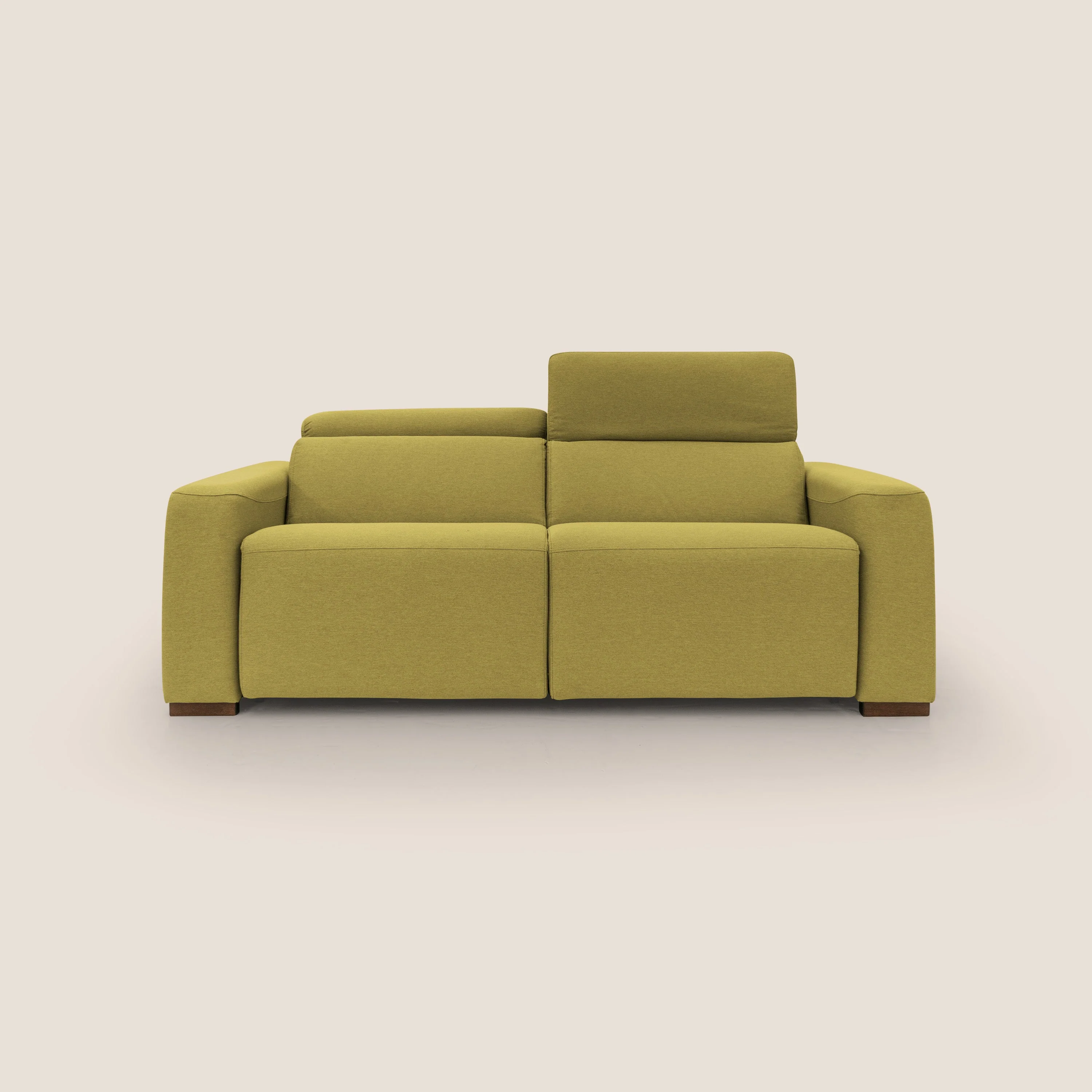 Poseidon canapé lit convertible + RELAX électrique en tissu imperméable détachable T05 jaune - Image 2