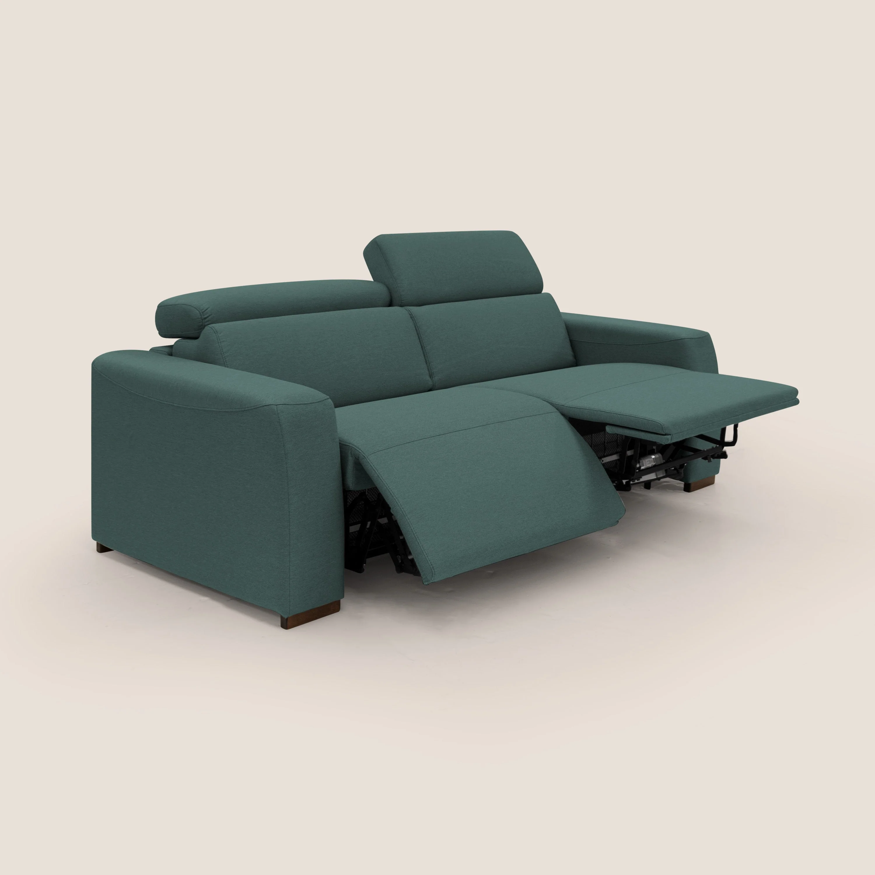 Poseidon canapé lit convertible + RELAX électrique en tissu imperméable détachable T05 vert - Image 5