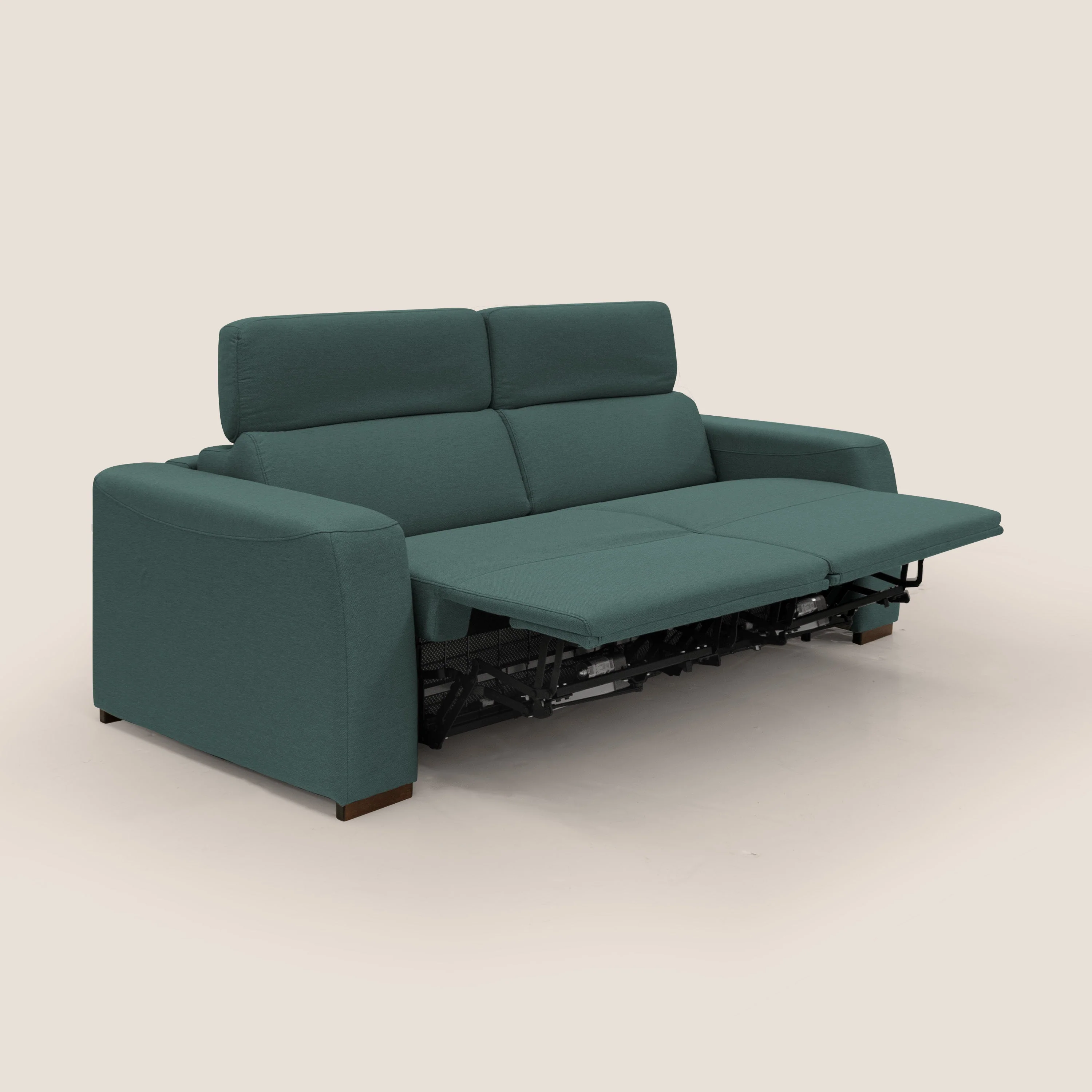 Poseidon canapé lit convertible + RELAX électrique en tissu imperméable détachable T05 vert - Image 6