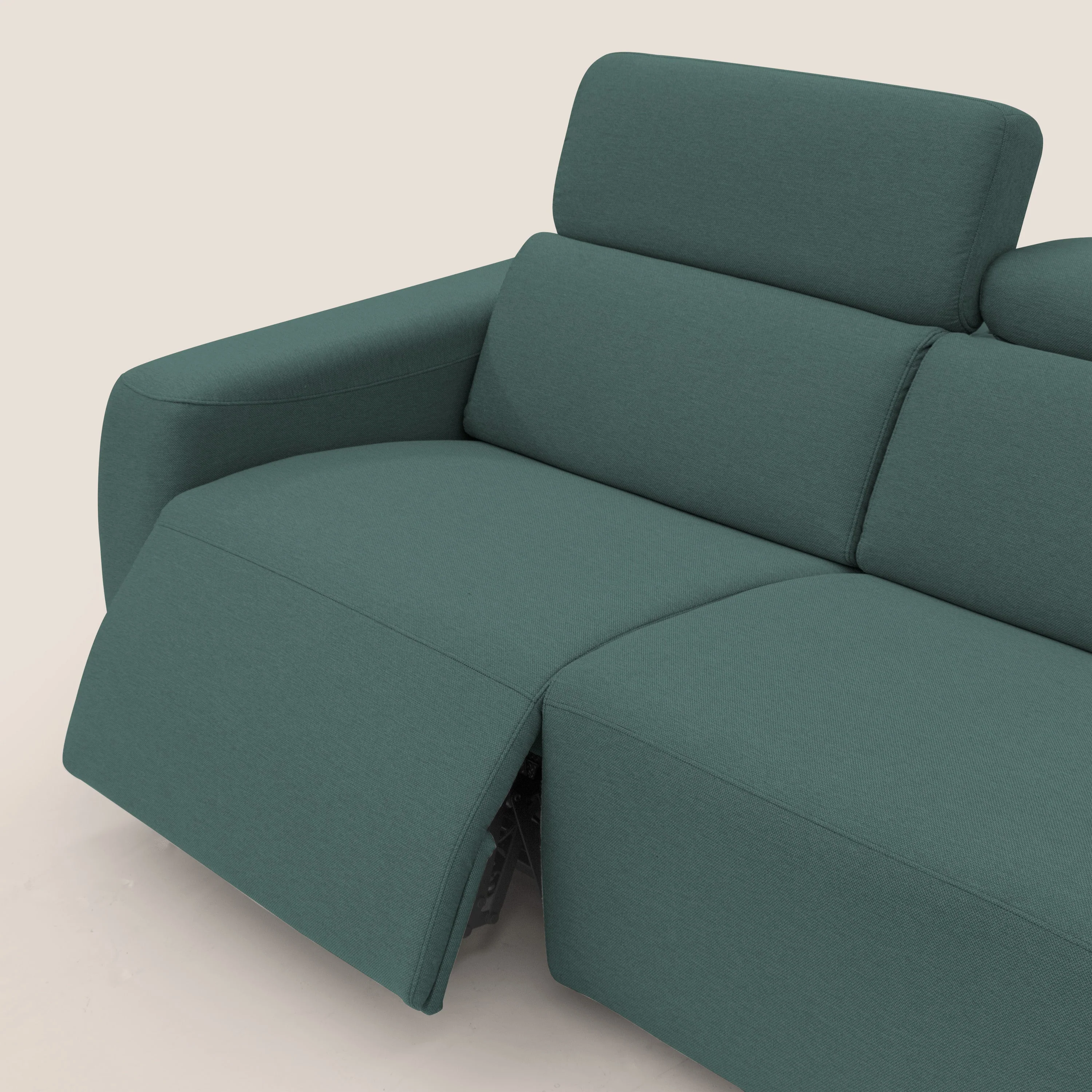 Poseidon canapé lit convertible + RELAX électrique en tissu imperméable détachable T05 vert - Image 9