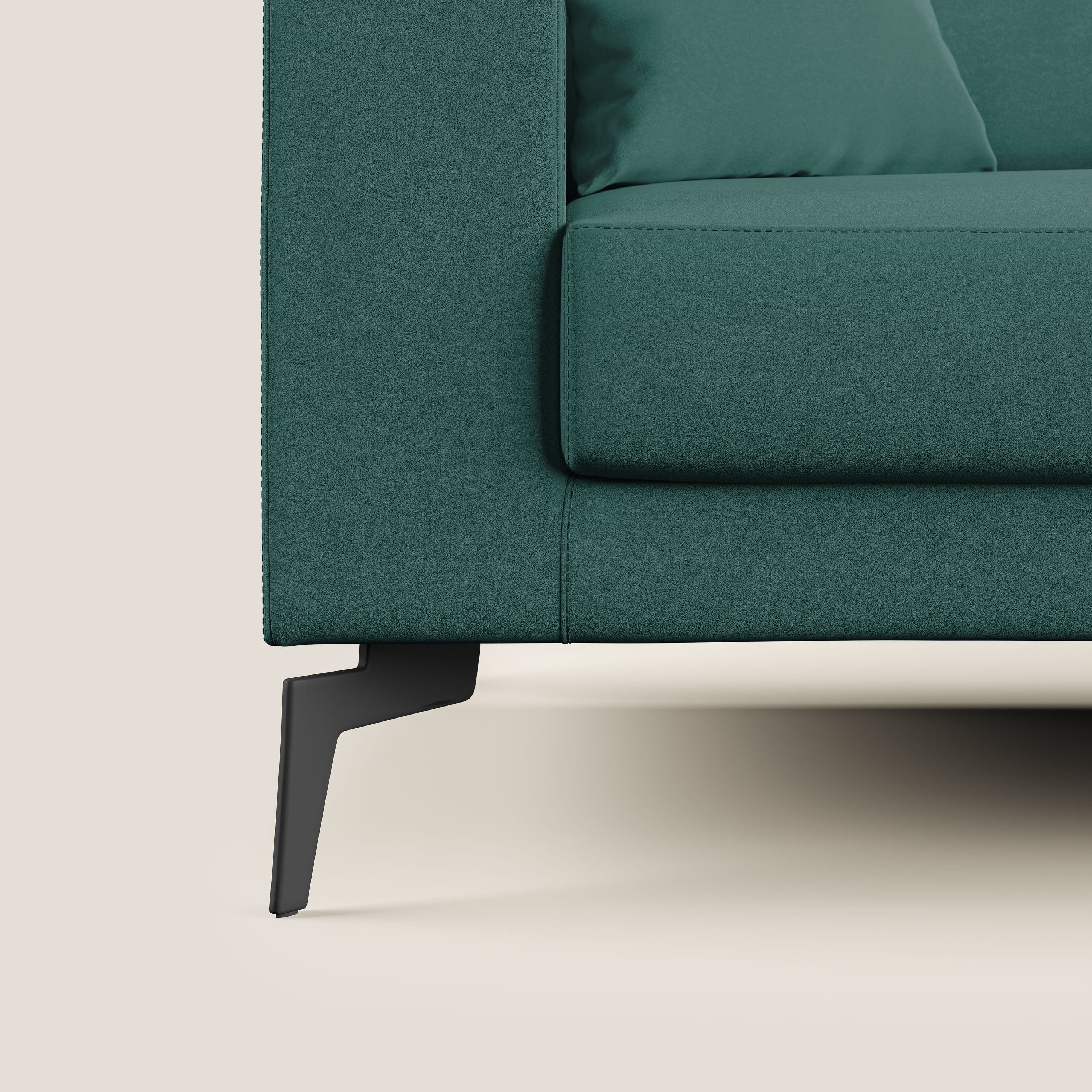 Prestige canapé d'angle moderne réversible  en microfibre détachable T11 - Image 7