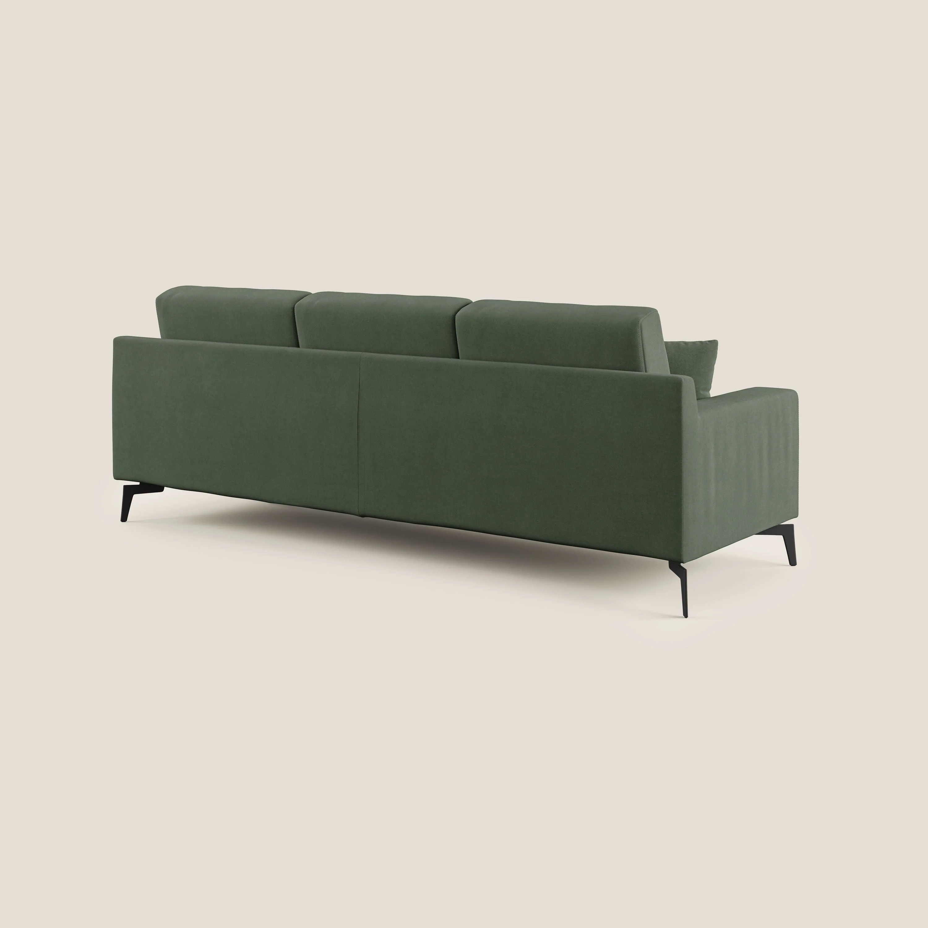 Prestige canapé d'angle moderne réversible  en microfibre détachable T11 vert - Image 4