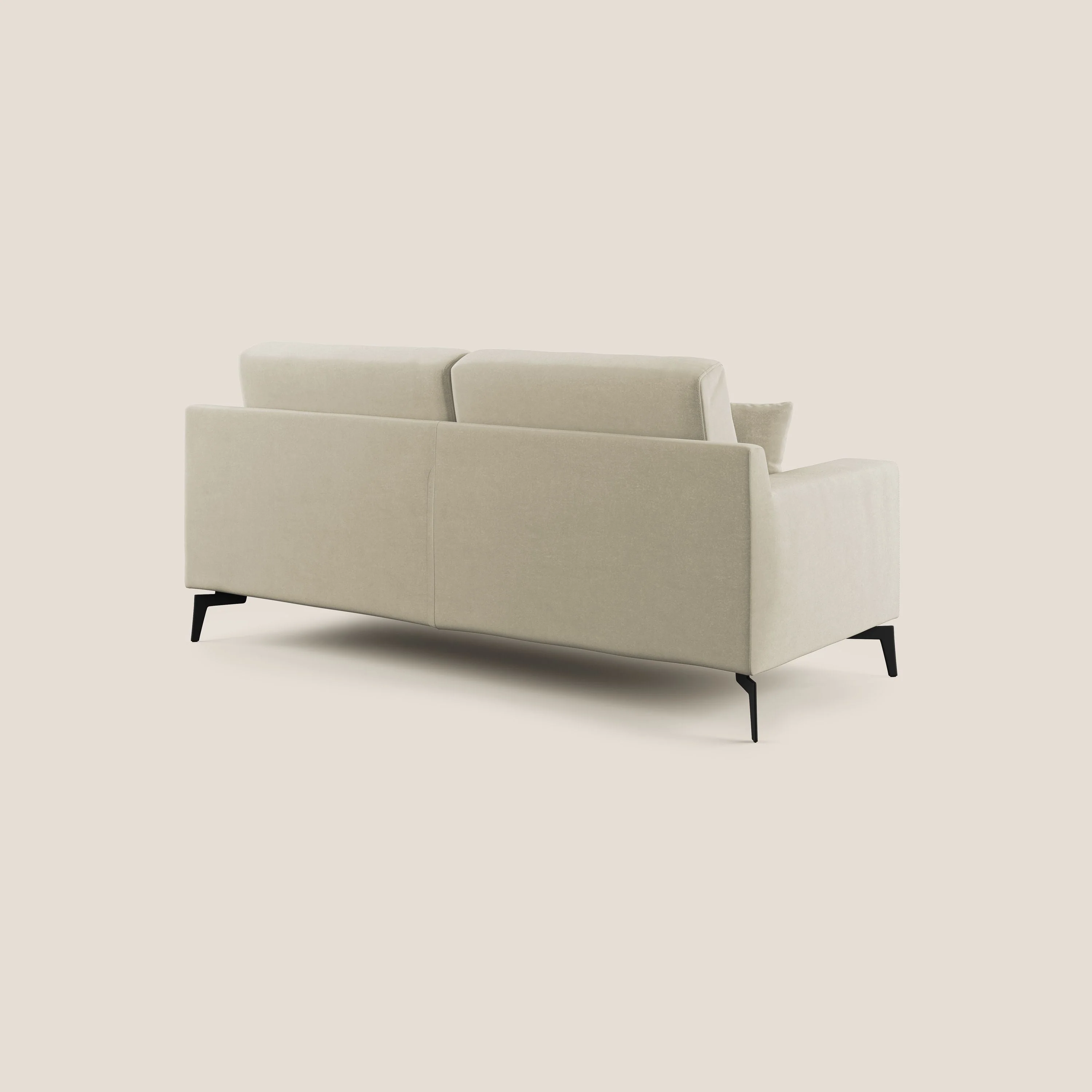 Prestige canapé moderne en microfibre détachable T11 crème - Image 5